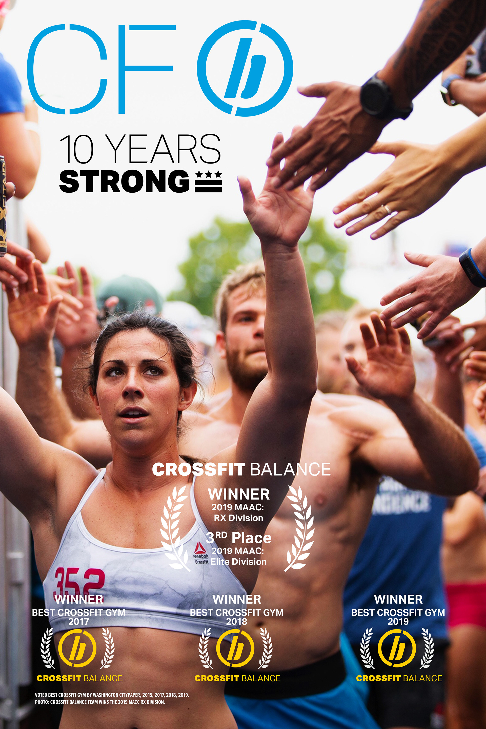 CrossFit Balance Snapframe Poster (2019)