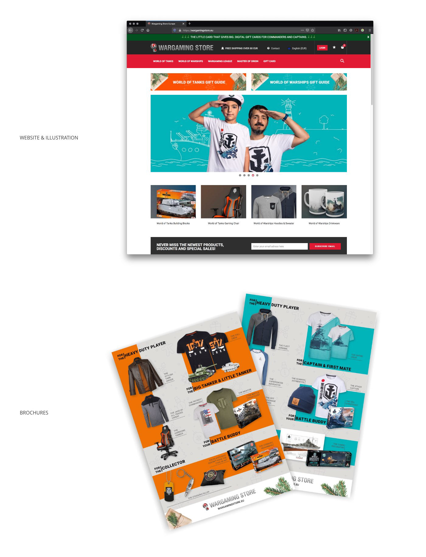 Delphine.design - Wargaming Store Branding