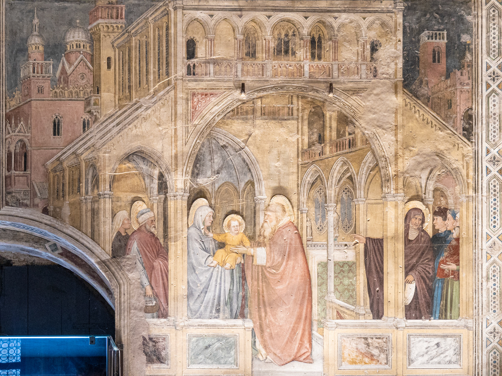 The Presentation of Jesus at the Temple by Altichiero, Oratory of St. George