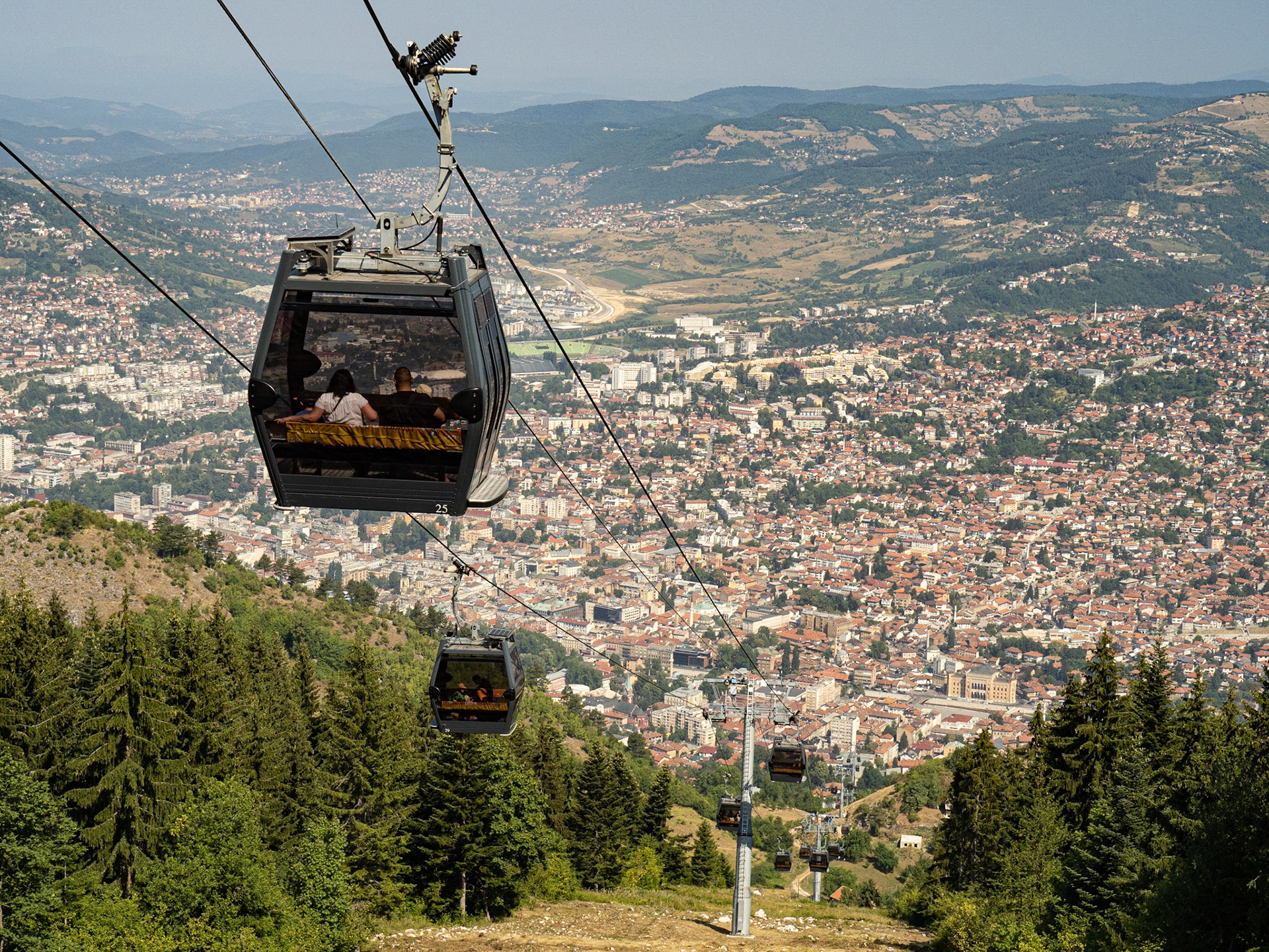 Gondola to Trebević