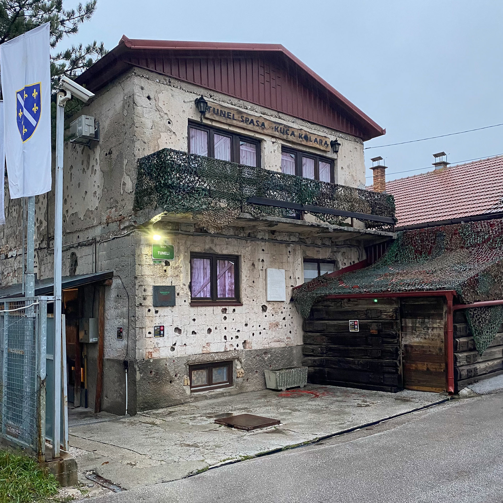 House for Sarajevo War Tunnel