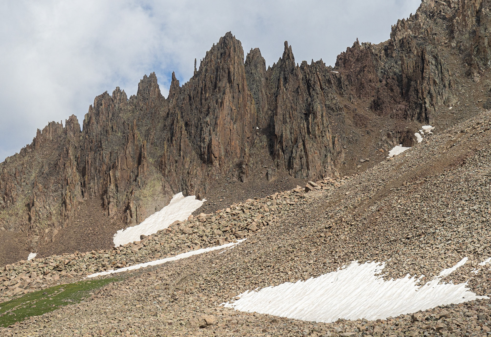 The Route Up Is On the Other Side of This (Mt Sneffels)