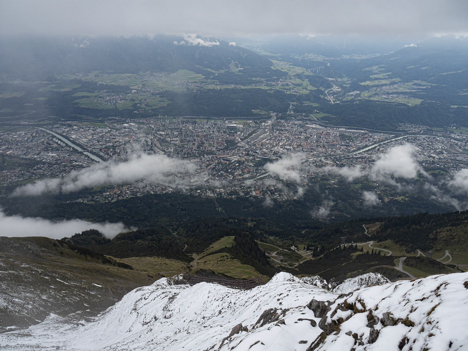 View of Innsbruck from Nordkette