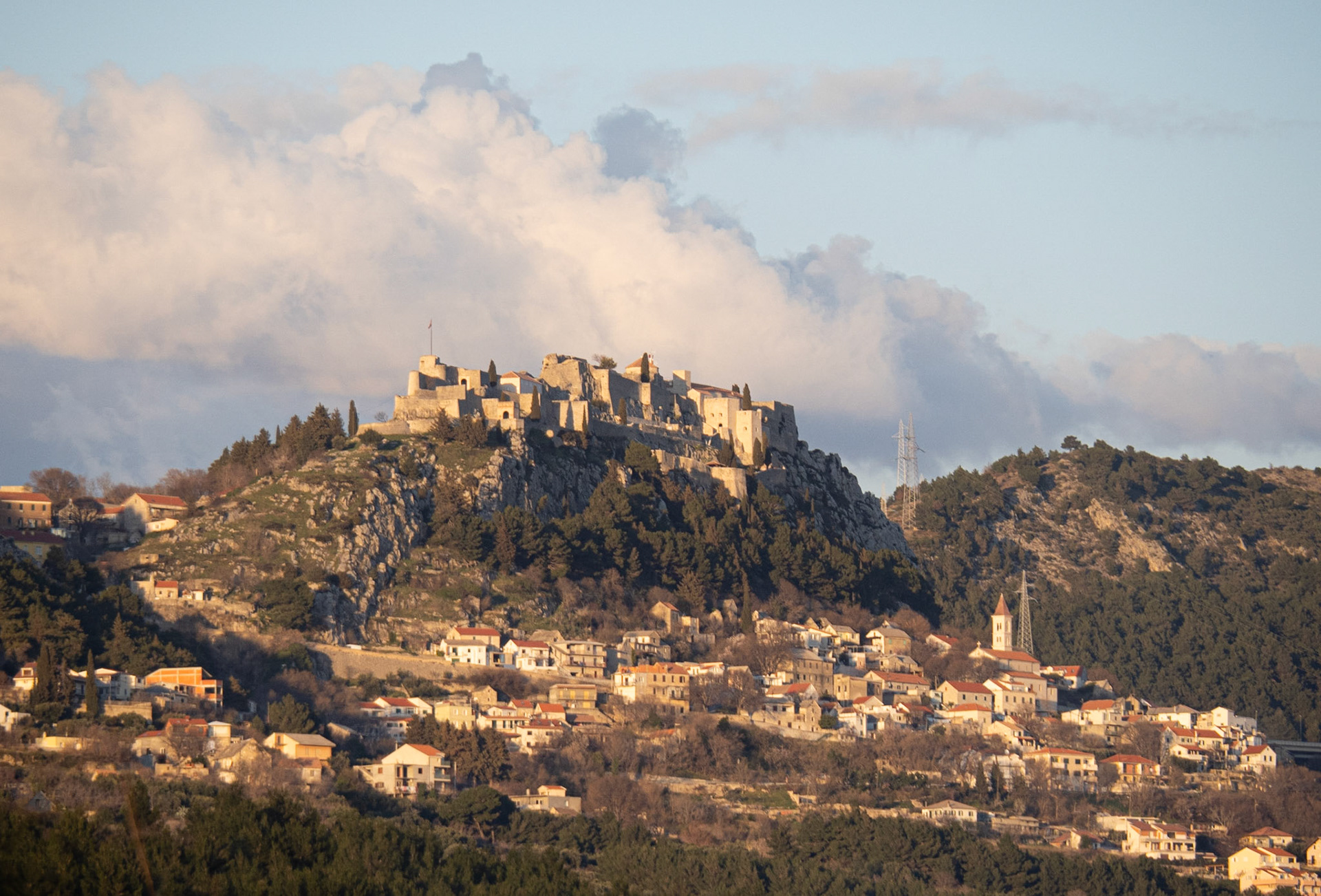 Klis Fortress from Salona