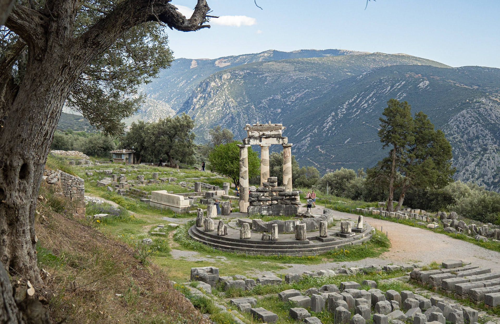 Temple of Athena, Delphi