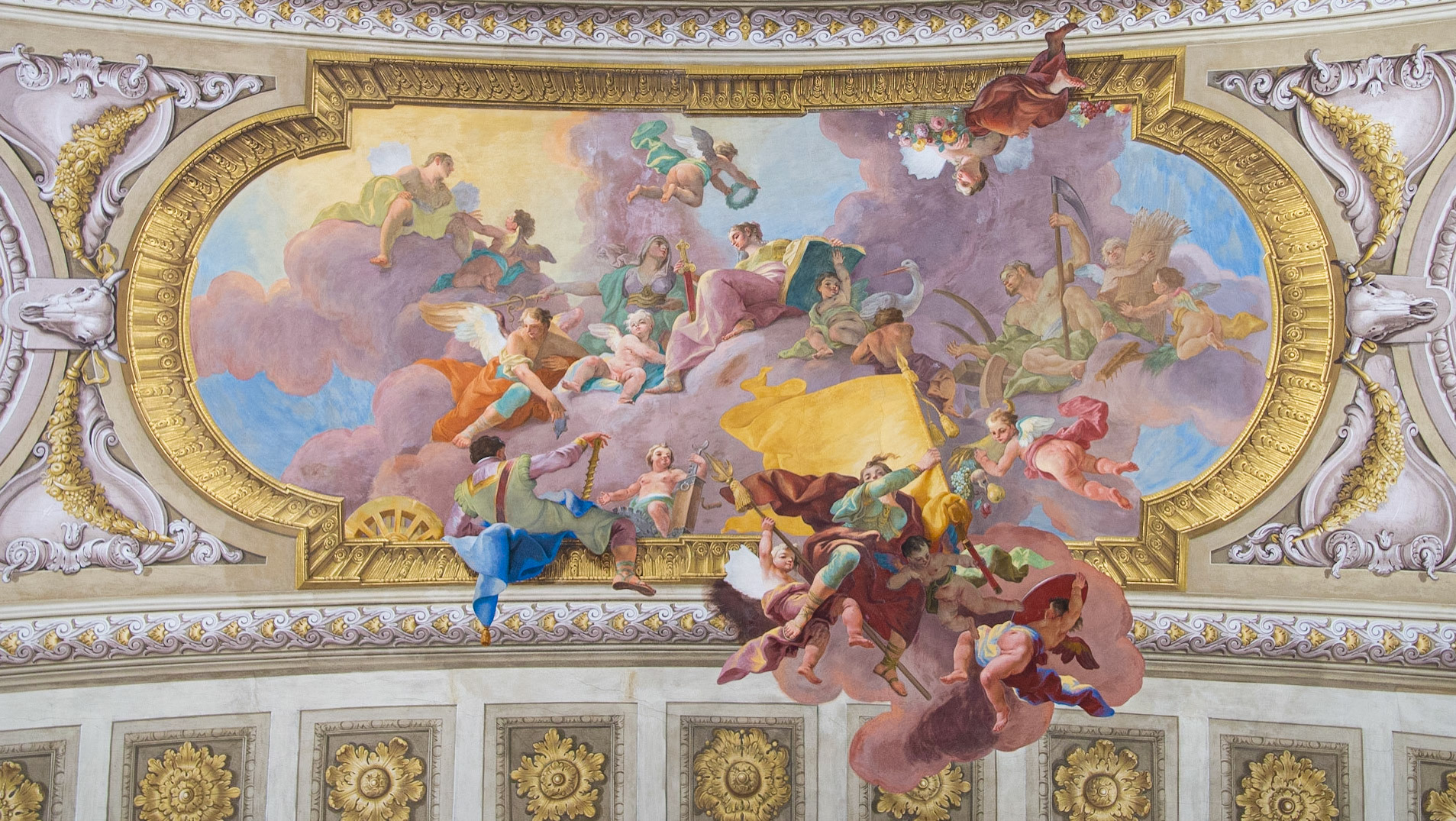 State Hall, Allegory of War and Law