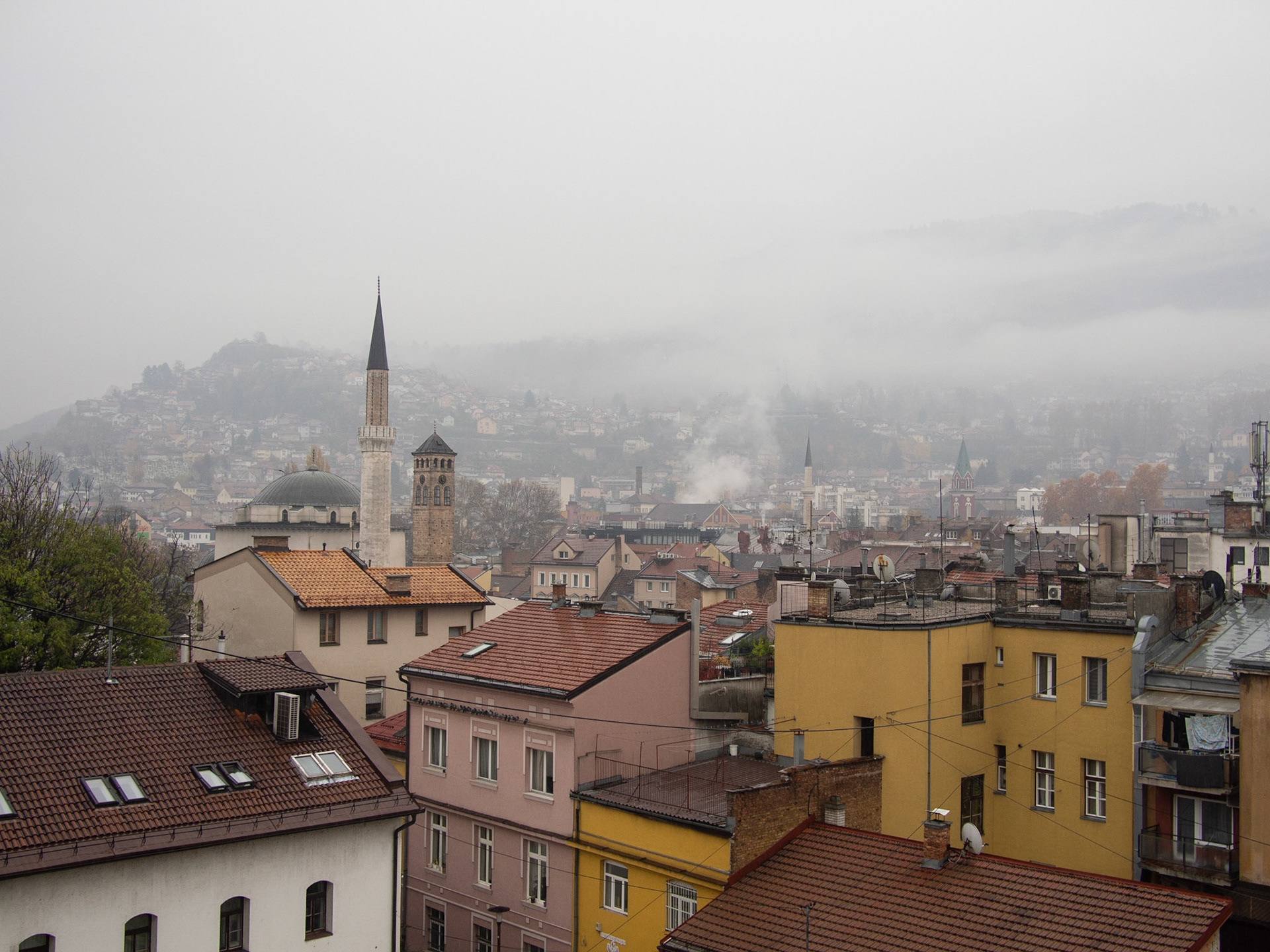 Sarajevo from our AirBnB
