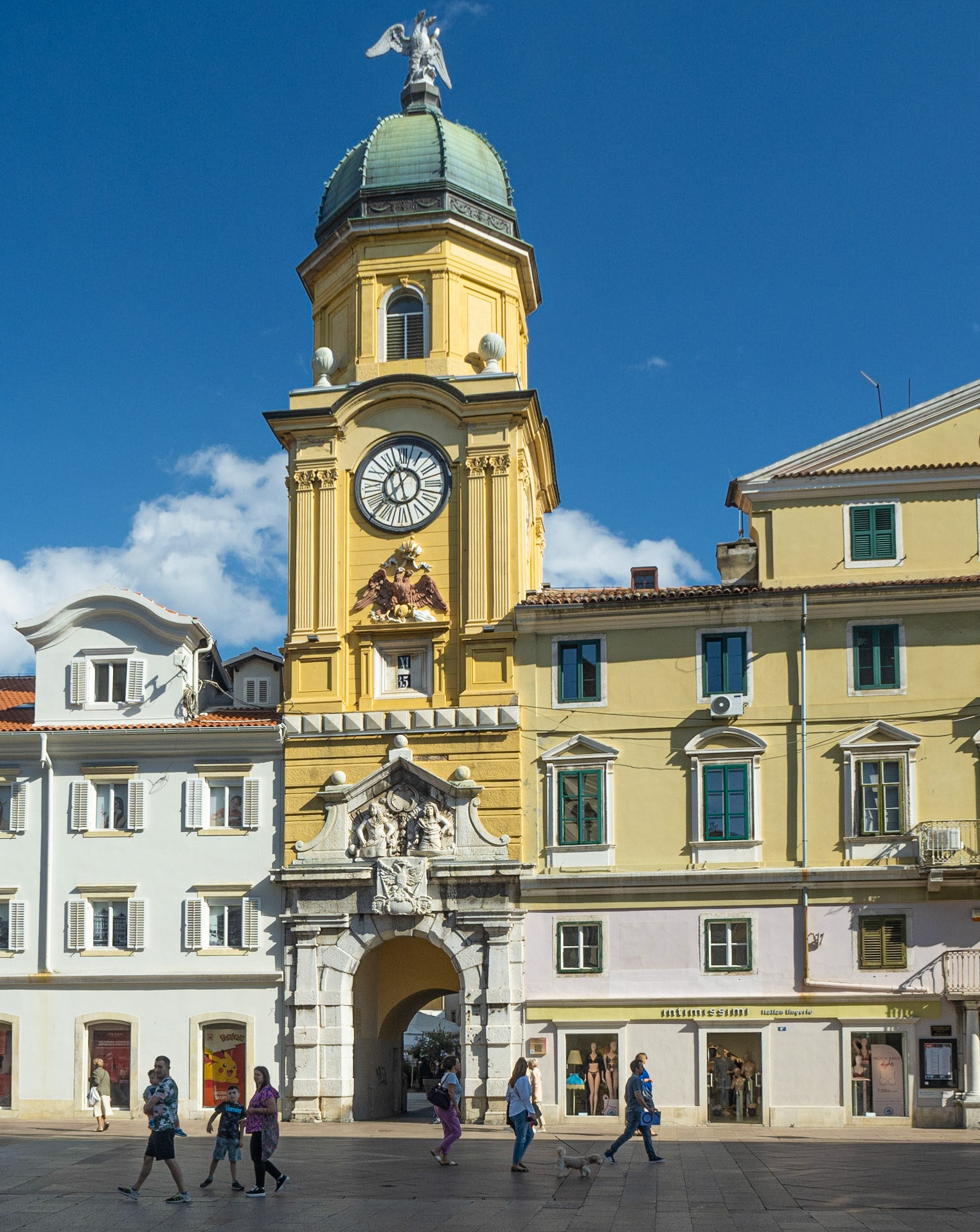 Korzo Clock Tower, Rijeka