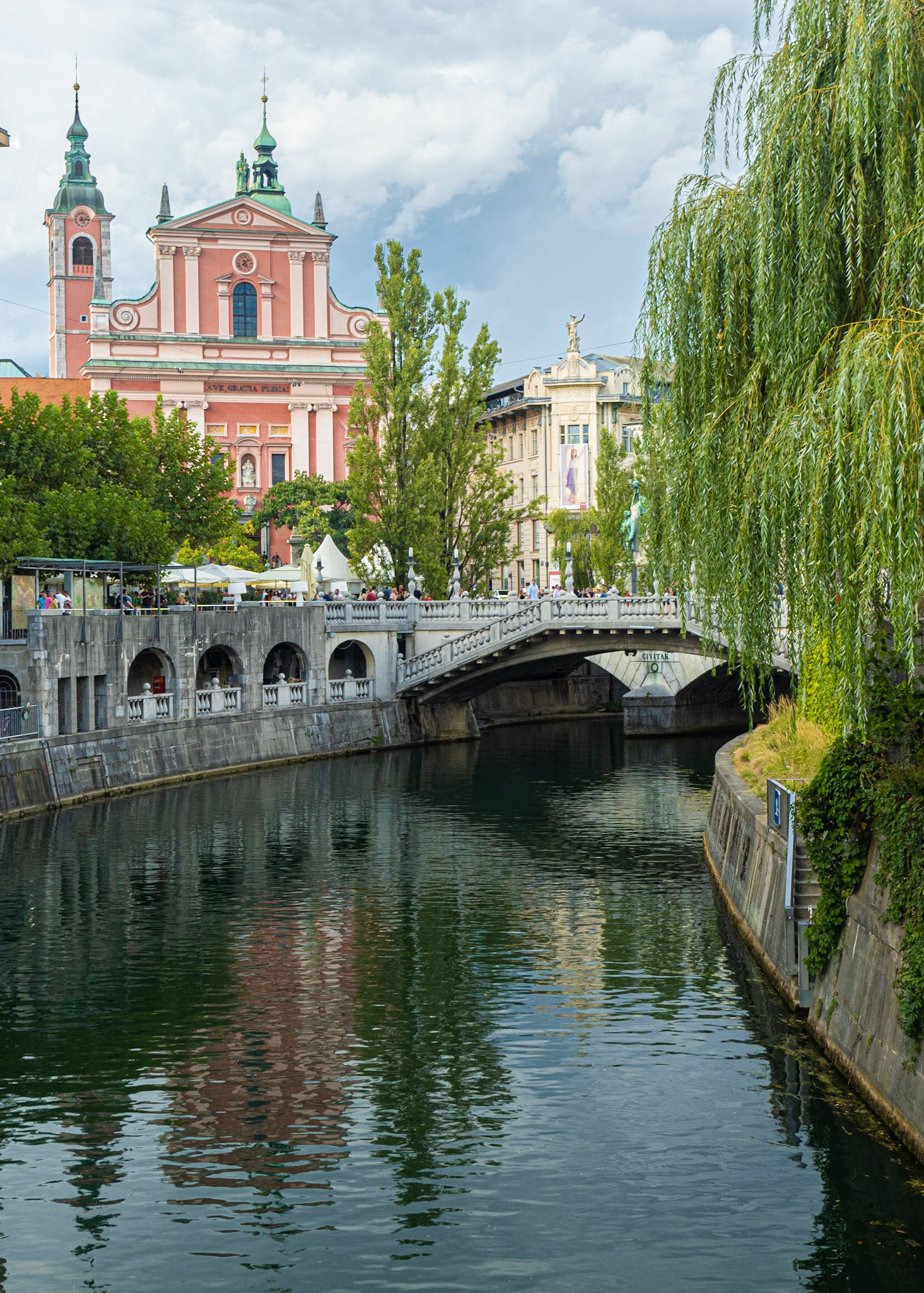 River in Ljubljana