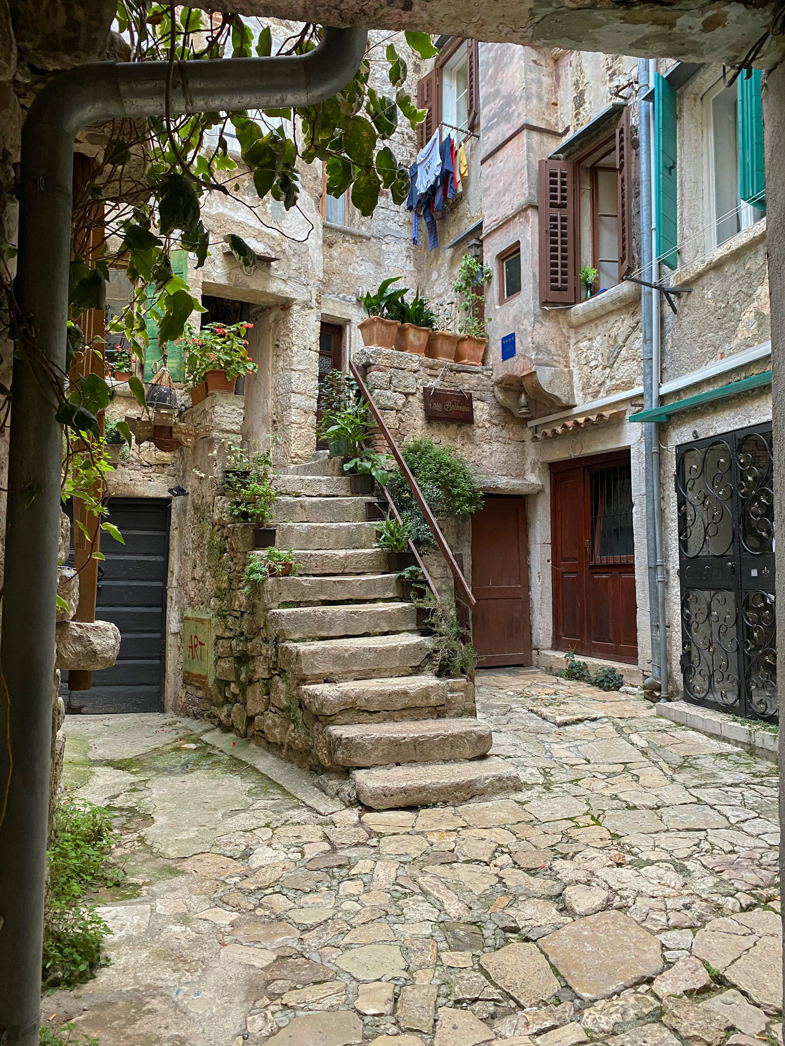 Courtyard, Rovinj