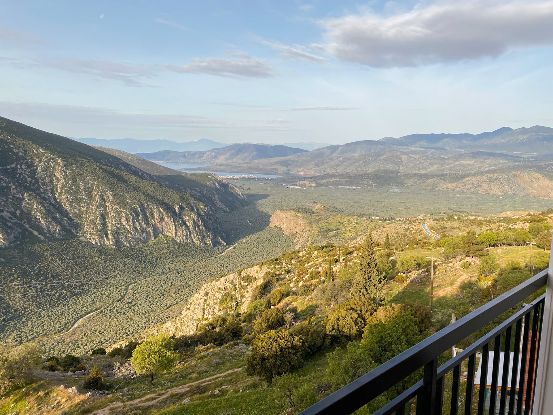 View from Hotel Room, Delphi