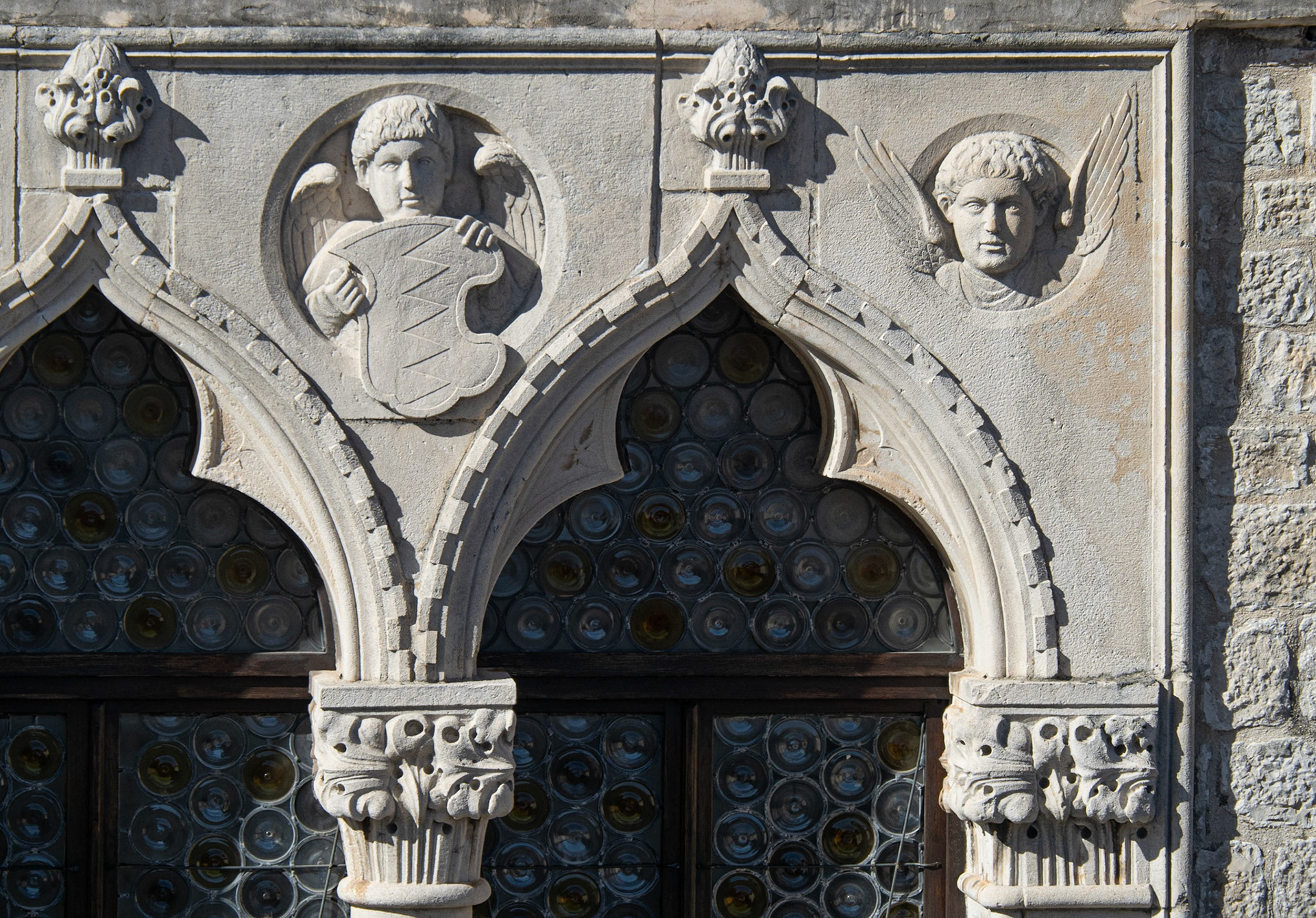 Ćipiko Palace Façade Detail