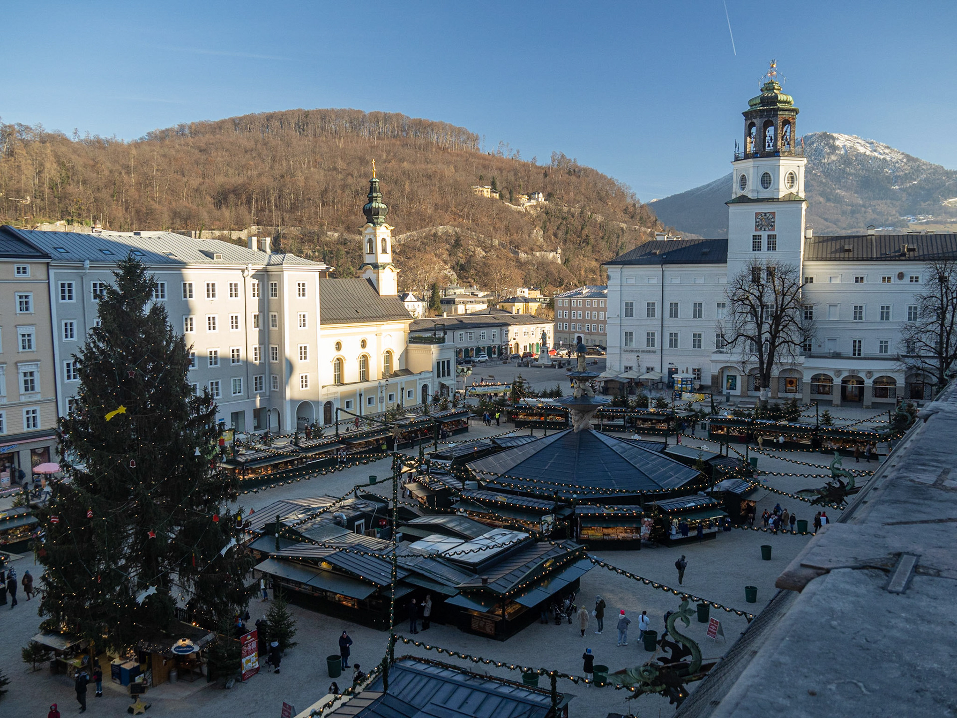 Salzburg: Dom-Residenzplatz Christmas Market