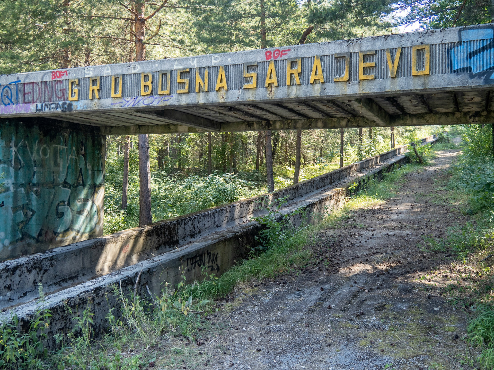 Bobsled Run Finish Line