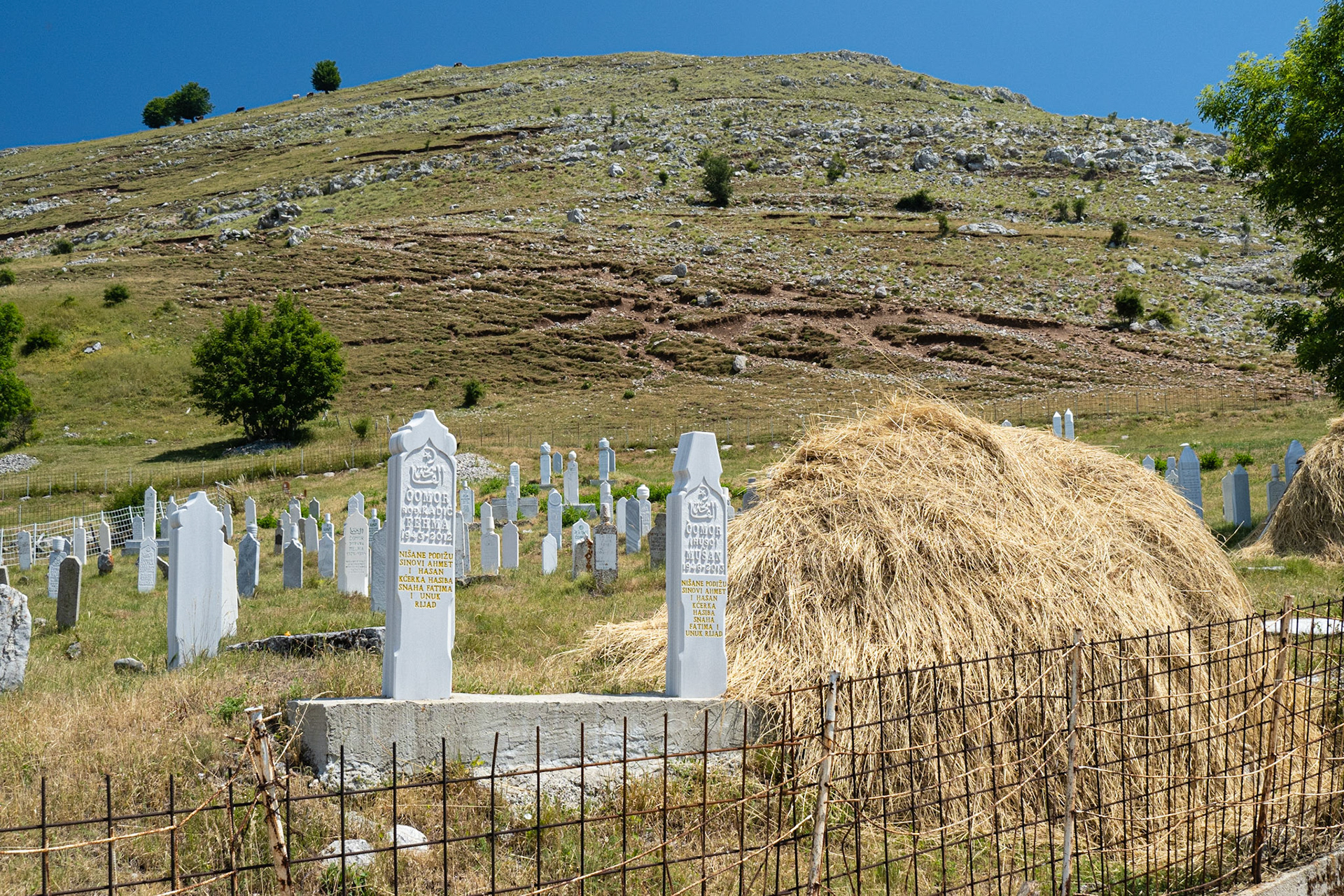 Muslim Cemetery & Hay