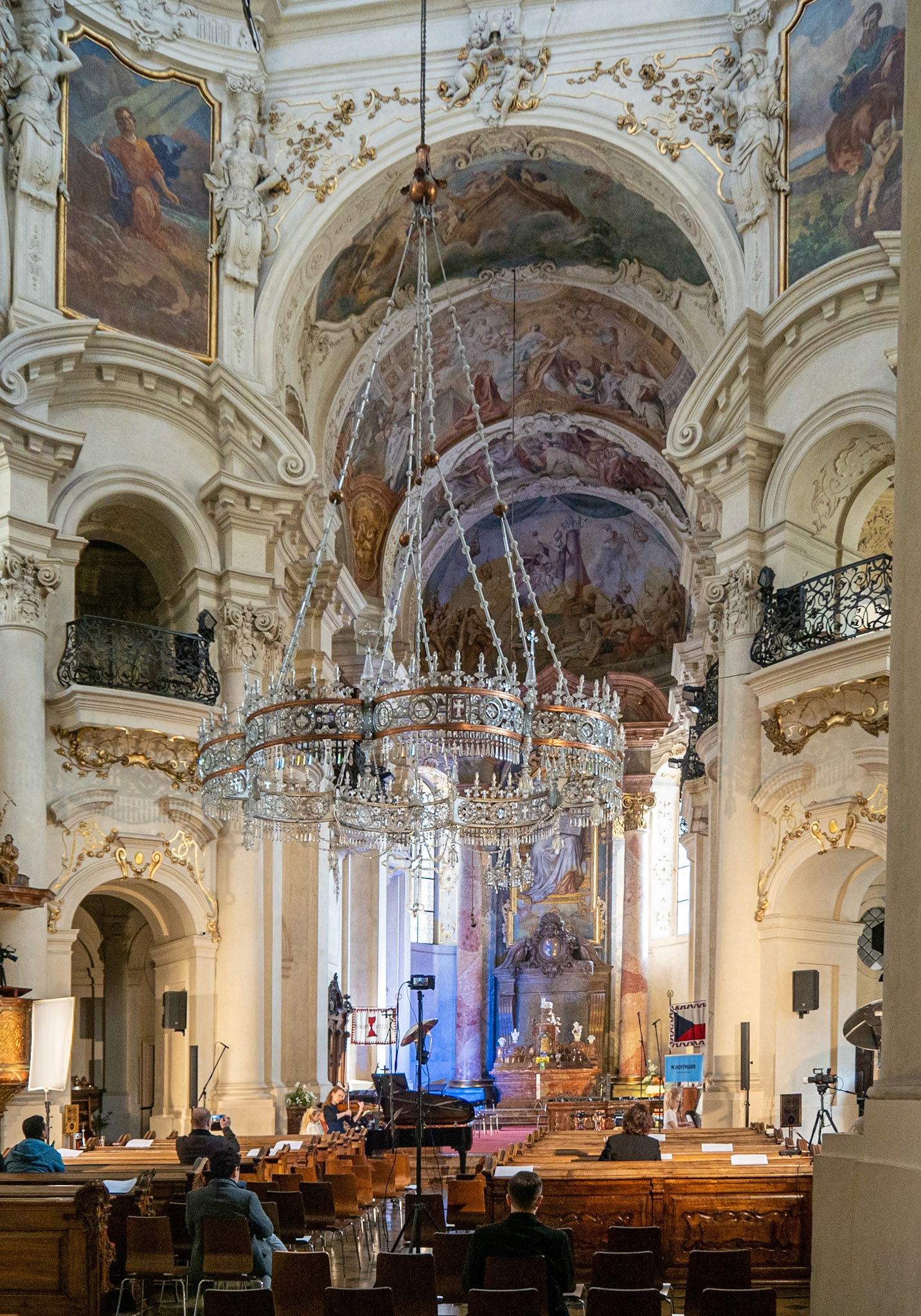 Interior, St. Nicholas' Church (Staré Město)