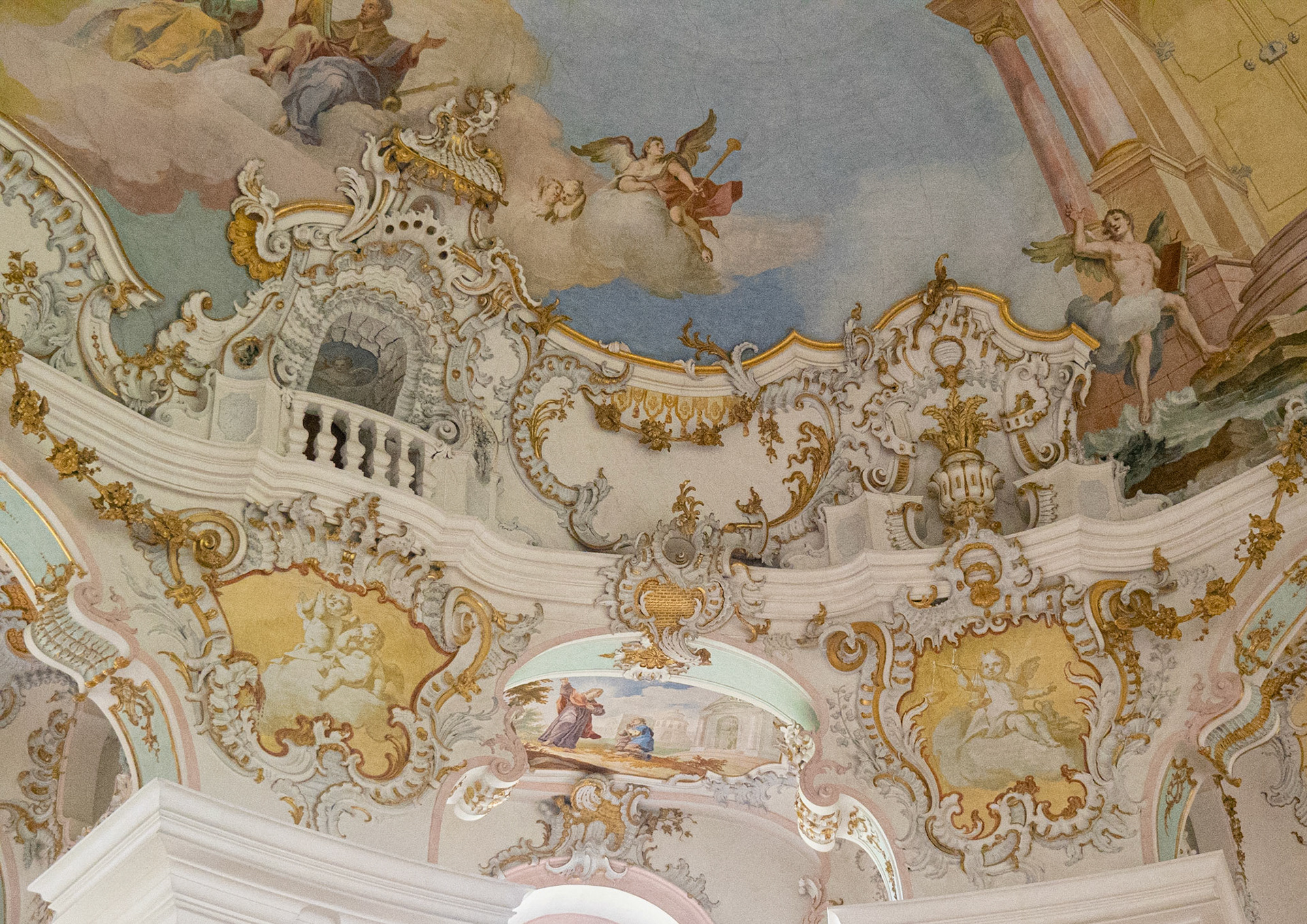 Ceiling Detail, Pilgrimage Church of Wies