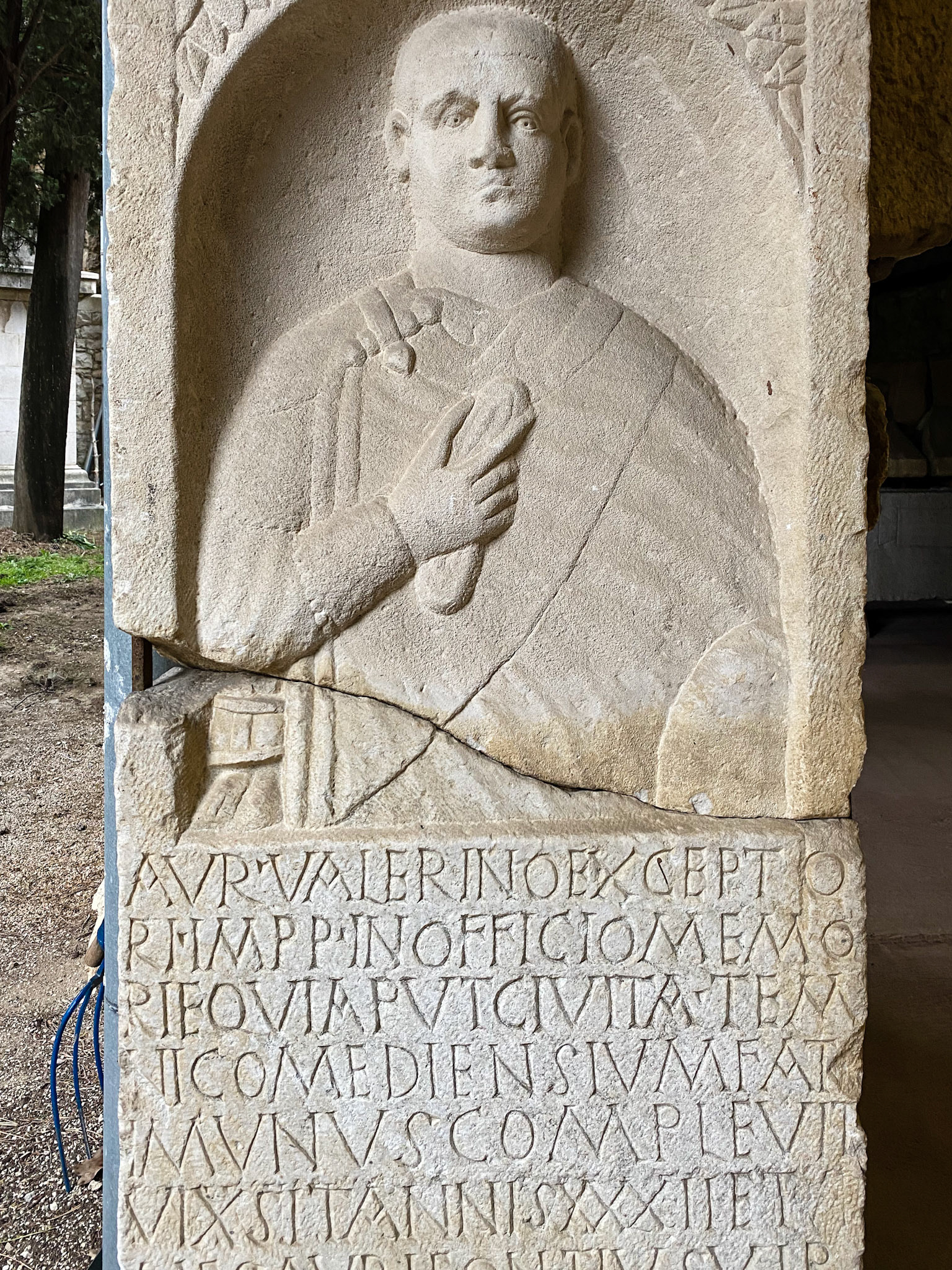 Stele of Aurelius Valerinus (300s)