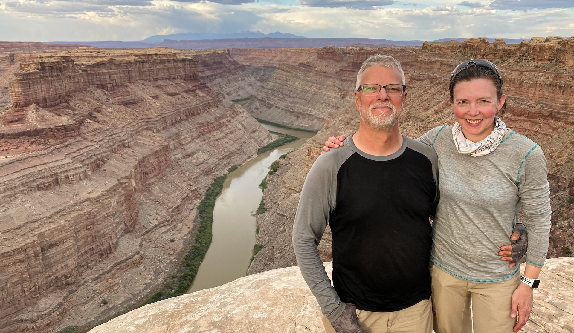 Greg & Heather at the Confluence