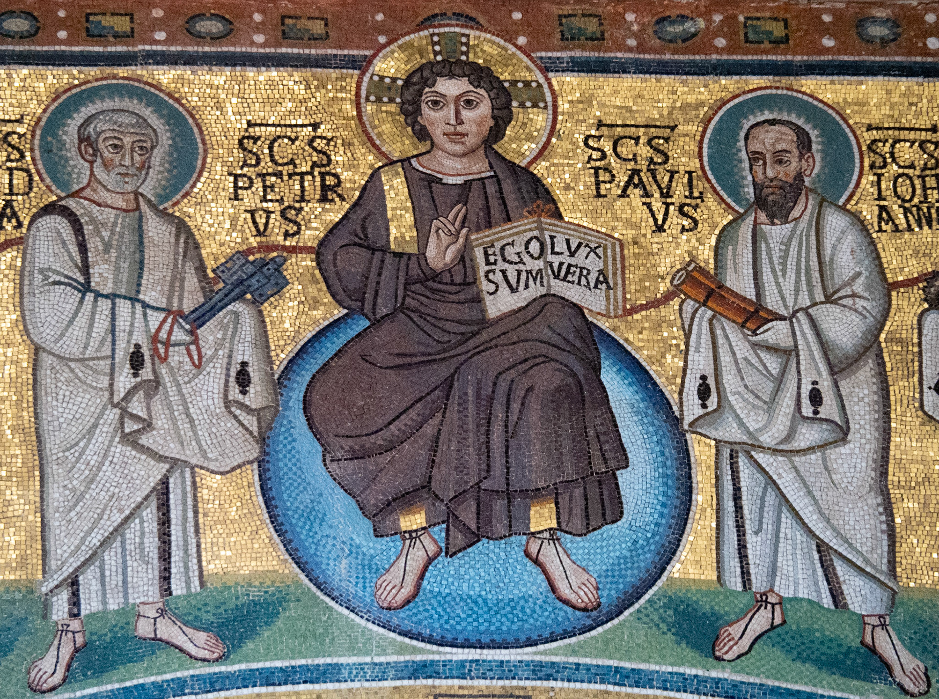 Christ and Sts. Peter and Paul
