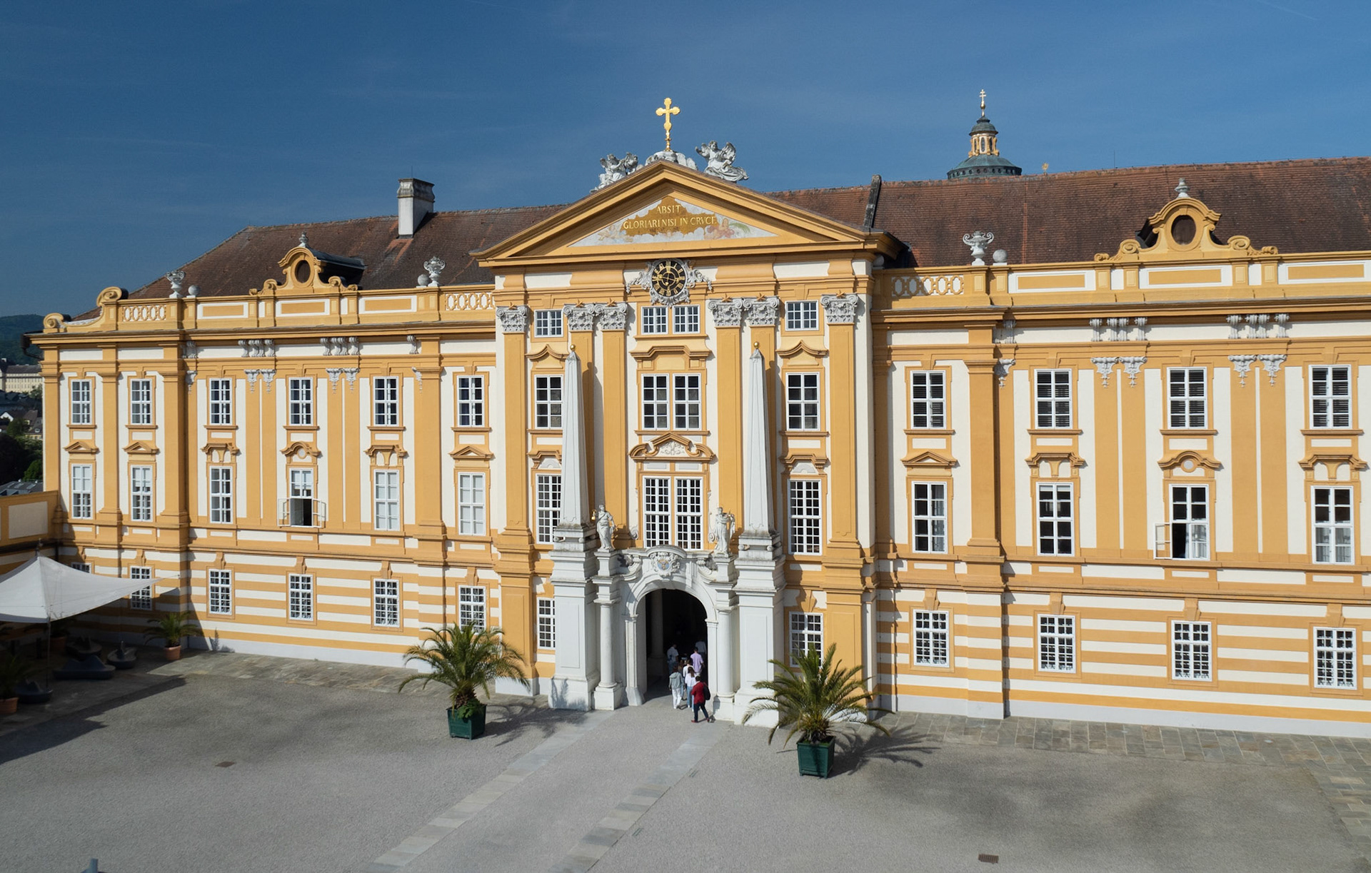 Forecourt, Melk Abbey