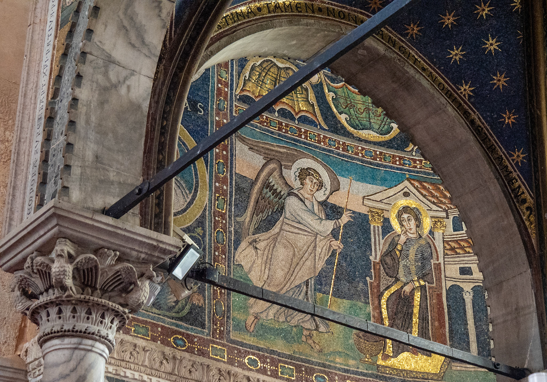 Byzantine Mosaic Detail, Euphrasian Basilica