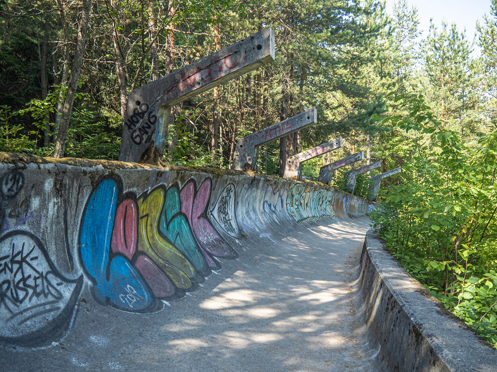 1984 Olympic Bobsled Run