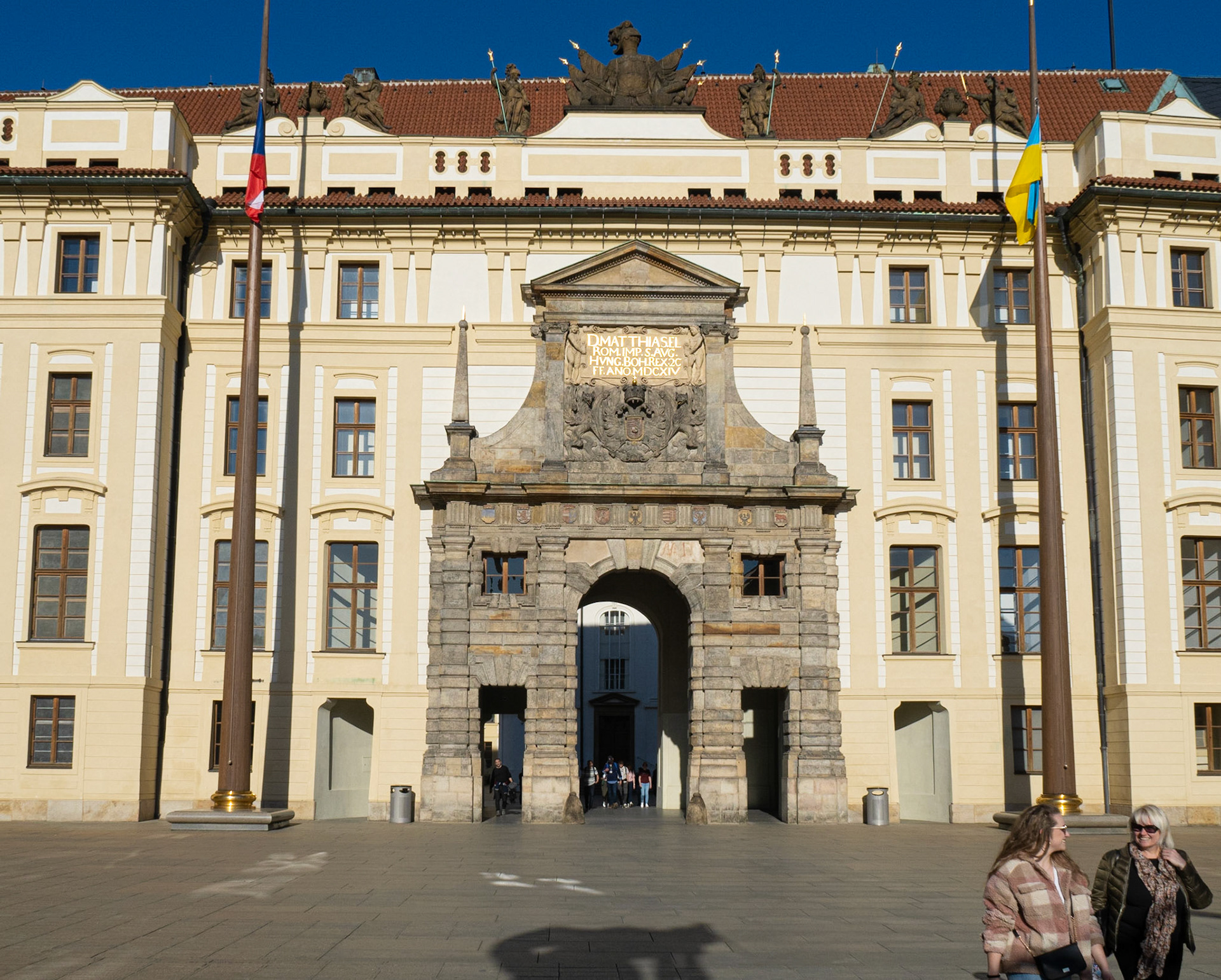 Mathias Gate, Hradčany (Prague Castle)