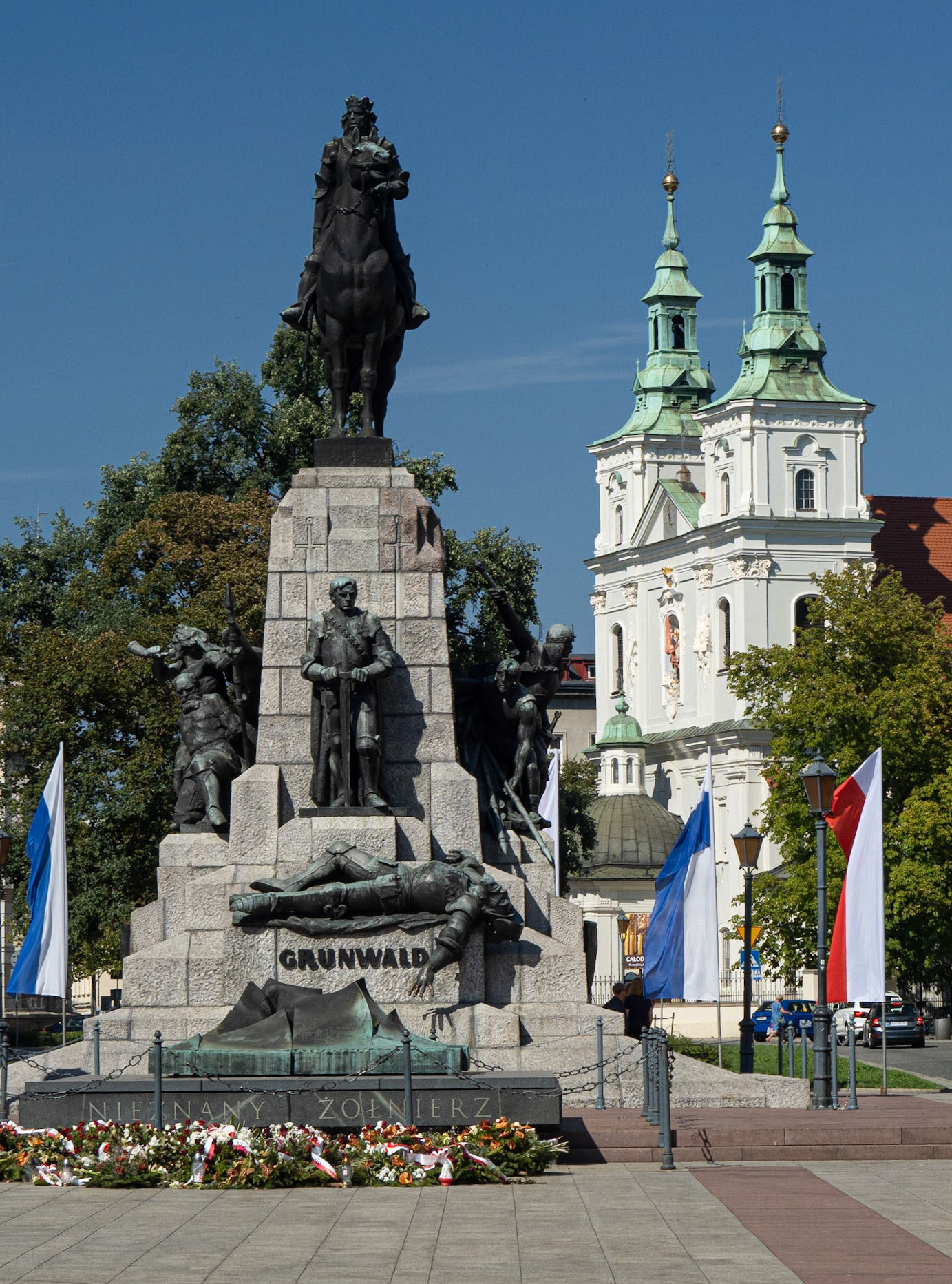 Grunwald Monument and St Florians Church