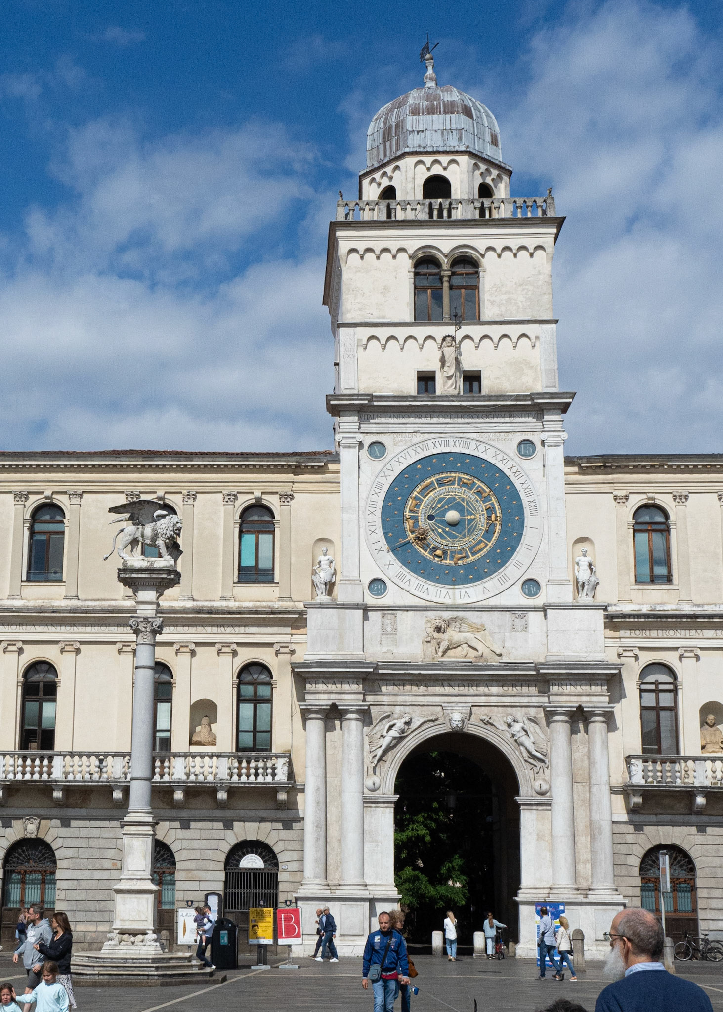 Clock Tower in Piazza dei Signori, Padua