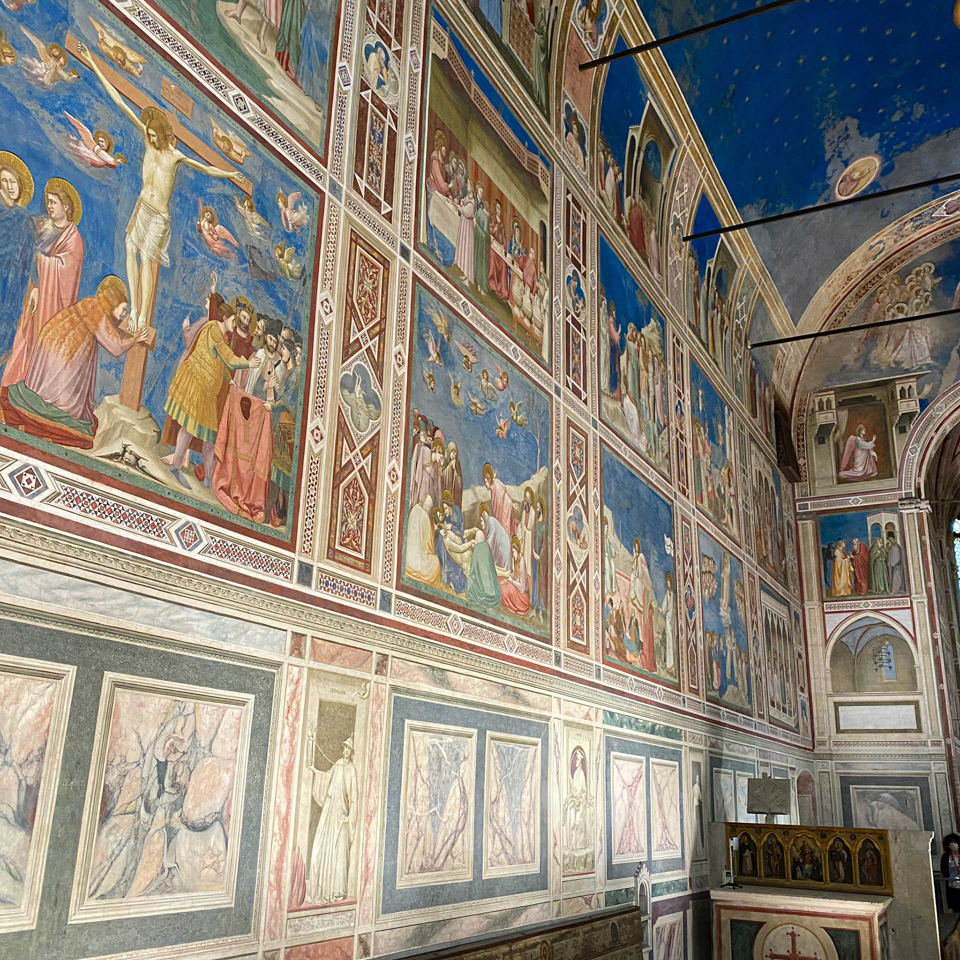 Giotto Fresco Detail, Cappella degli Scrovegni