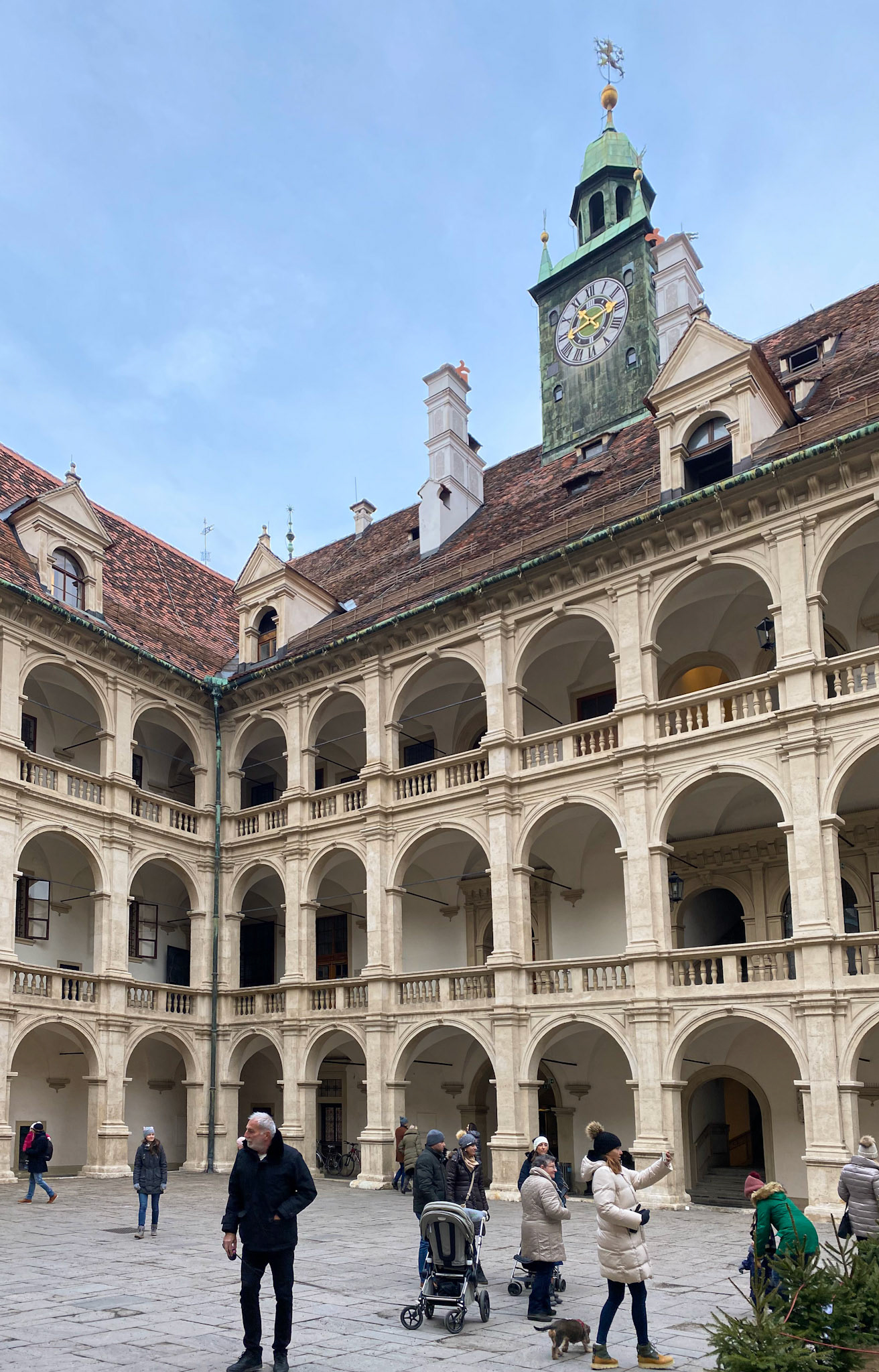 Landhaushof Courtyard