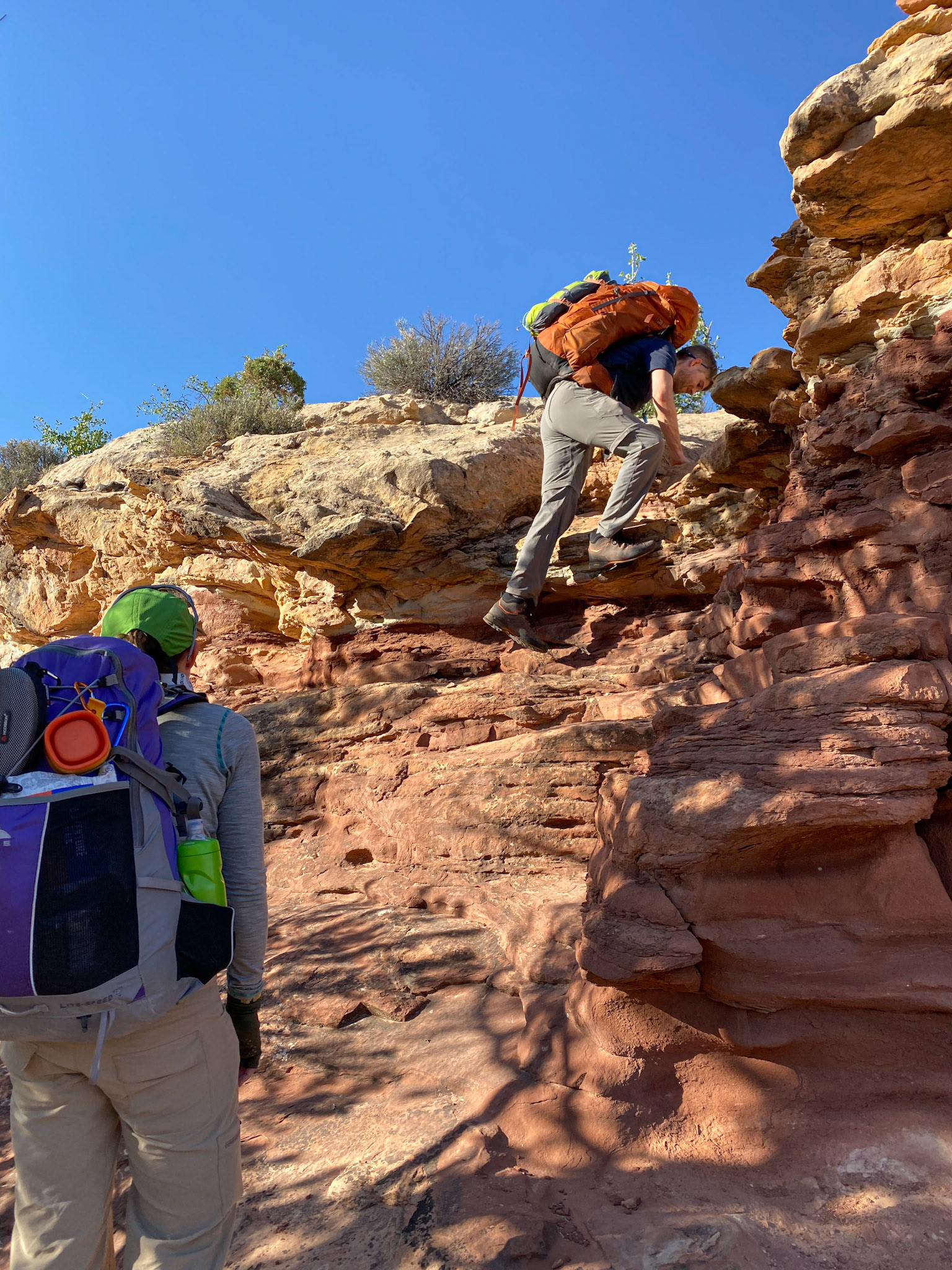 More climbing