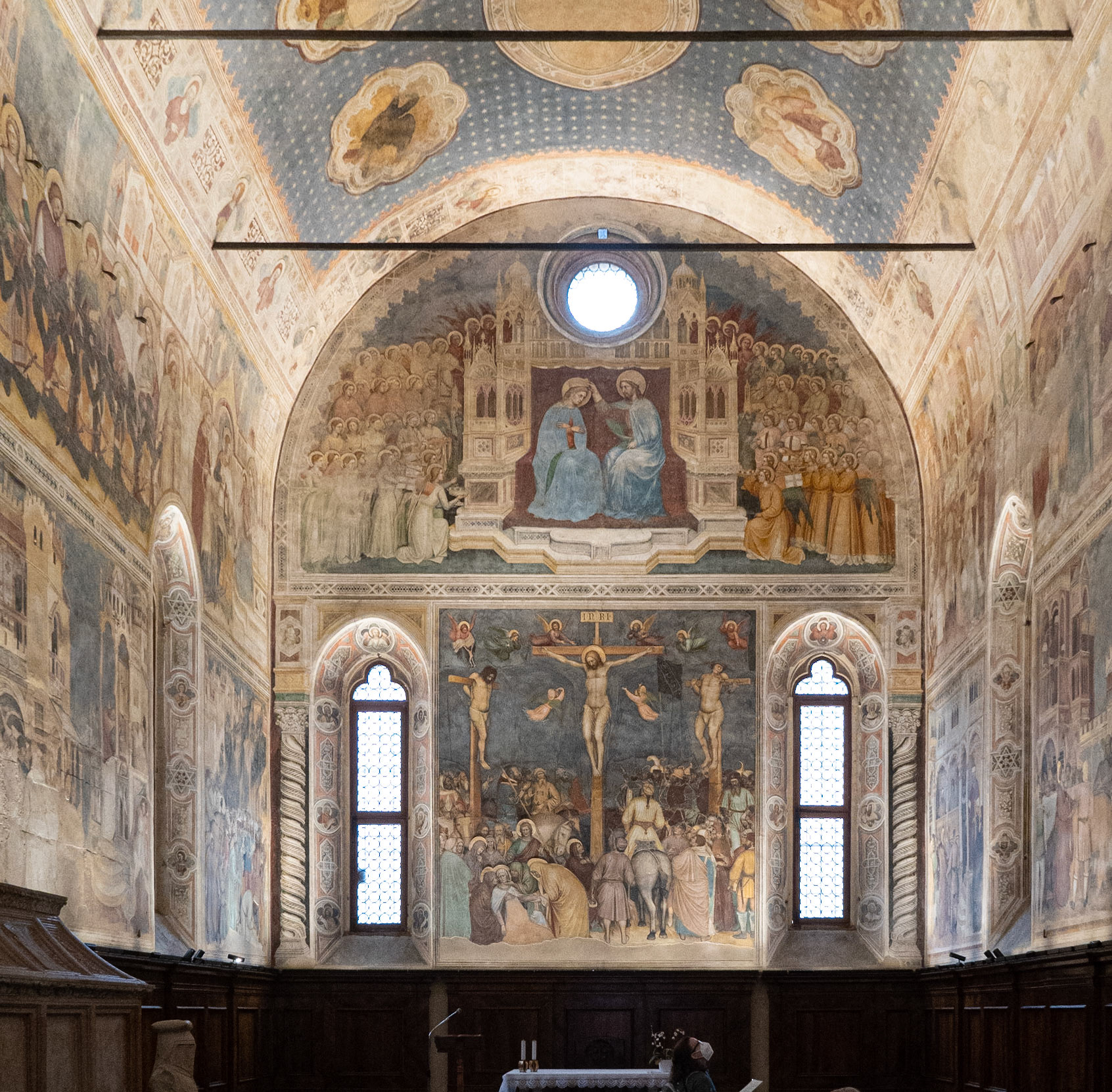 Interior Frescoes by Altichiero, Oratory of St. George