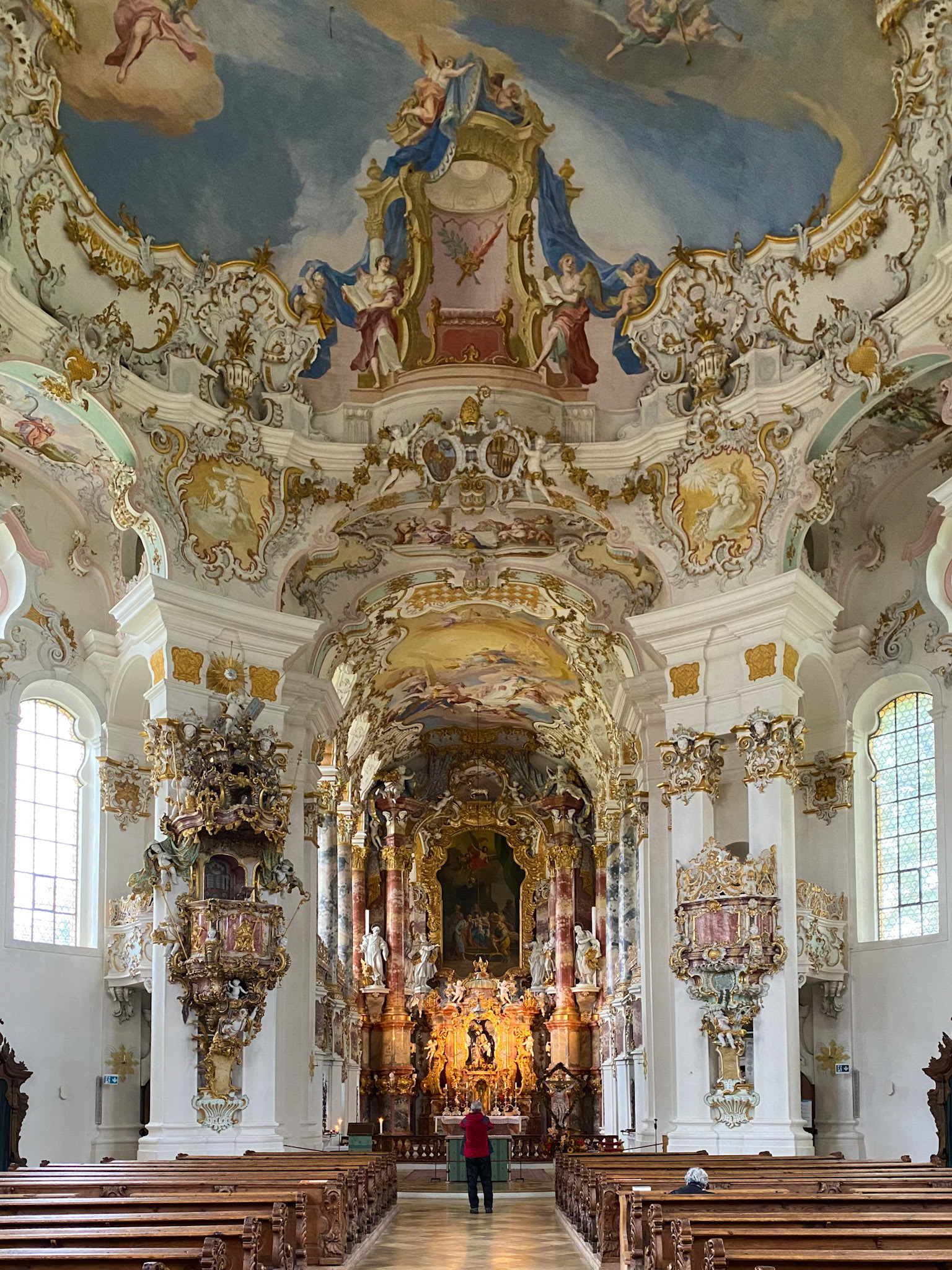 Interior, Pilgrimage Church of Wies