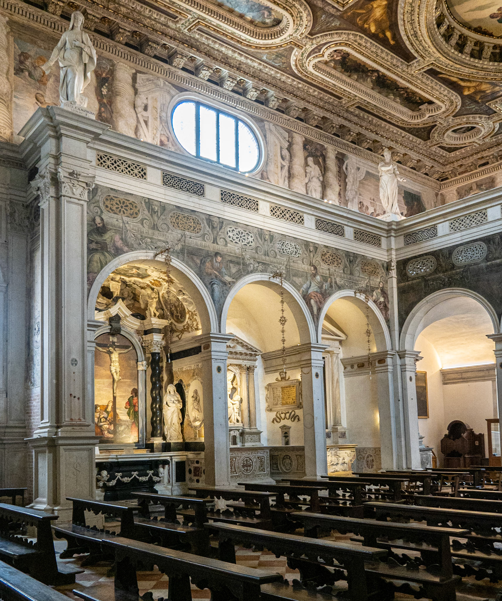 Interior, Church of St Sebastian