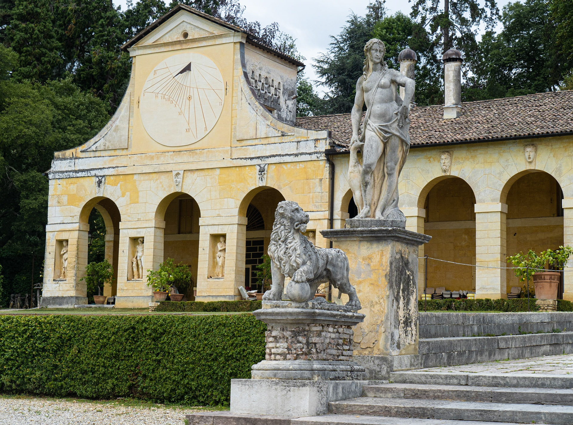 Villa Barbaro Sundial