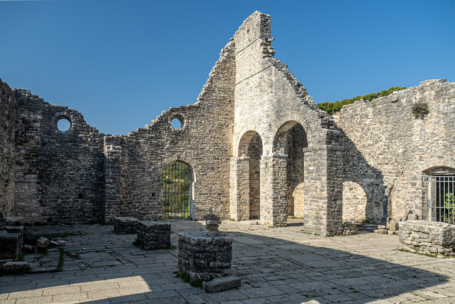 Interior, Church of St Sophia, Dvigrad
