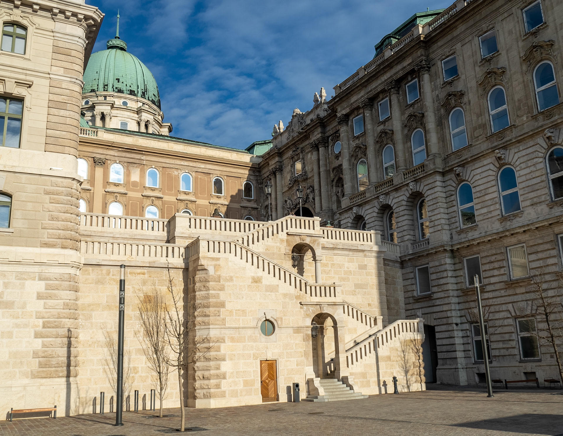 Buda Castle, Stöckl Staircase