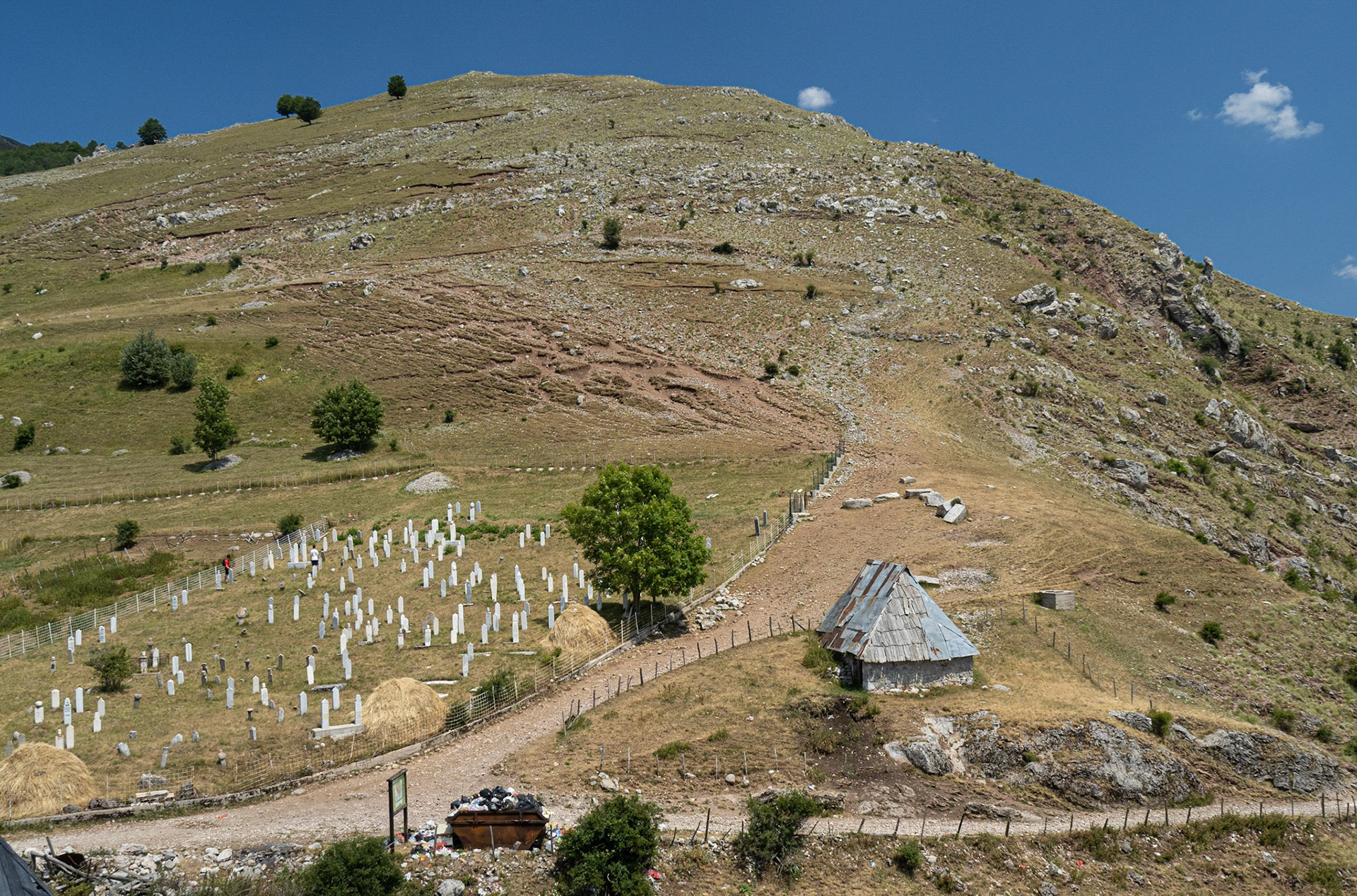 Lukomir Cemetery and Stećci