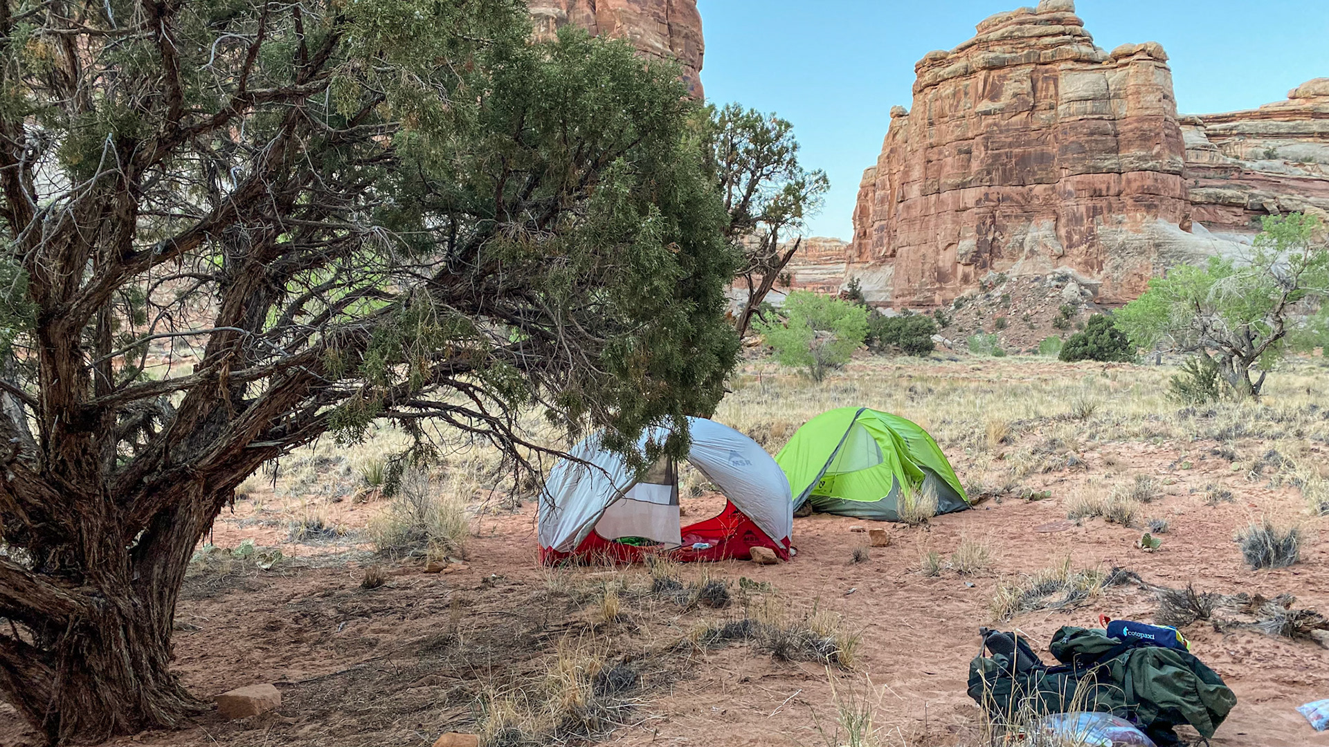 Camp near Juniper Fork
