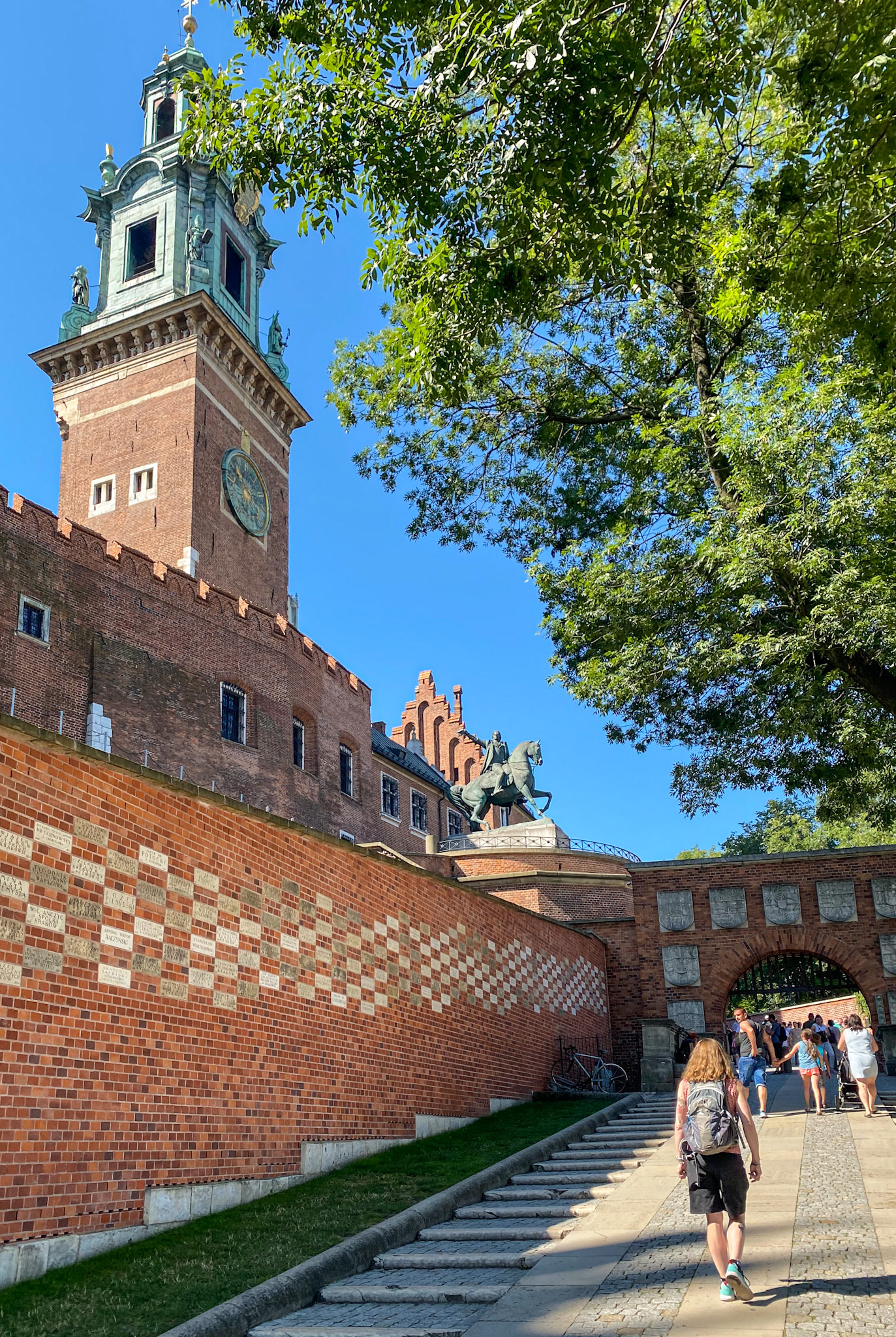 Steps Up to Wawel Hill