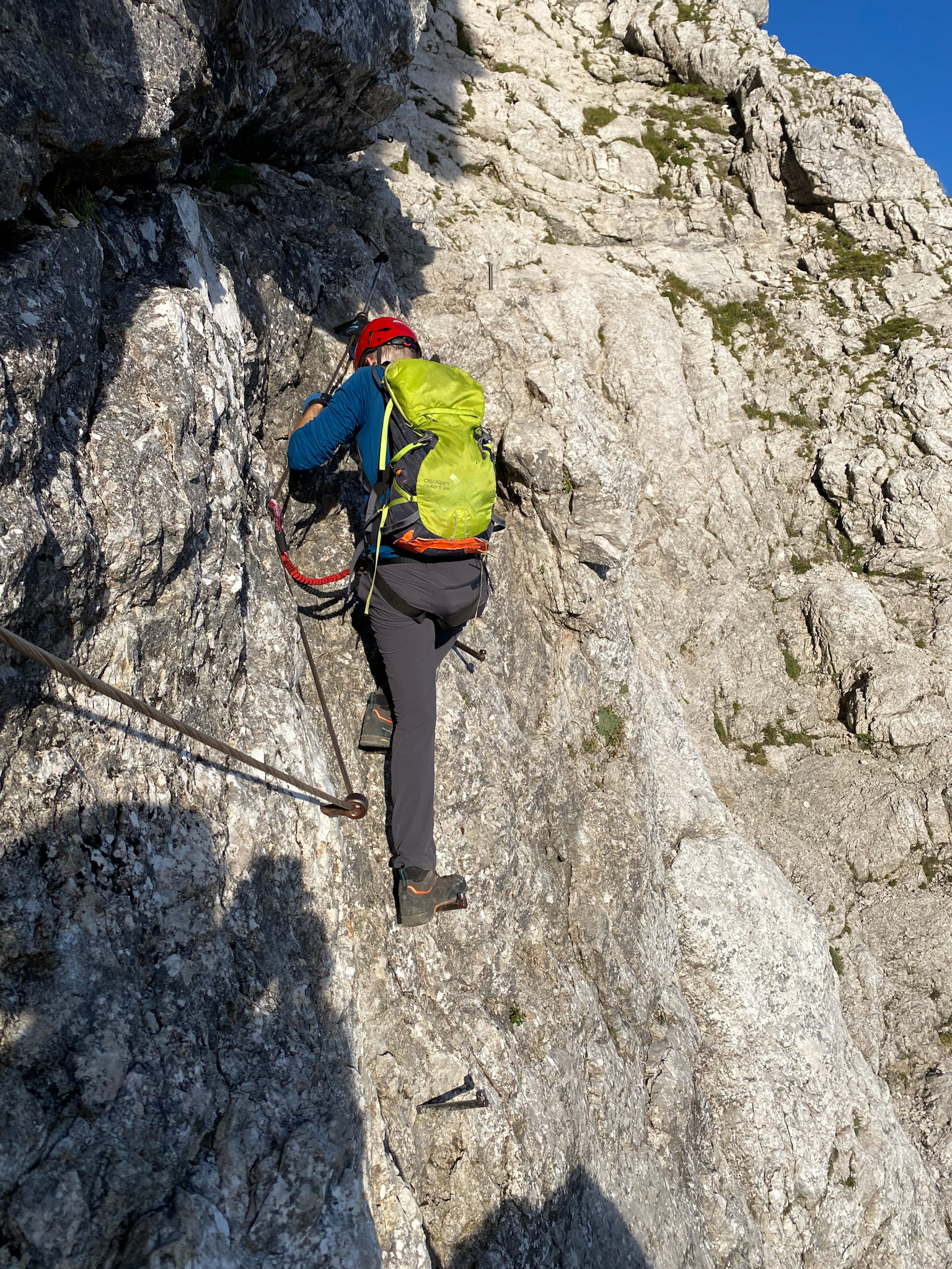 Mike on Mala Mojstrovka