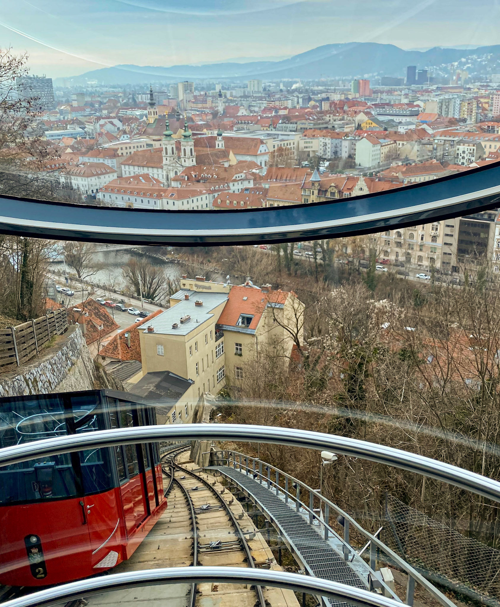 Funicular up to Schloßberg