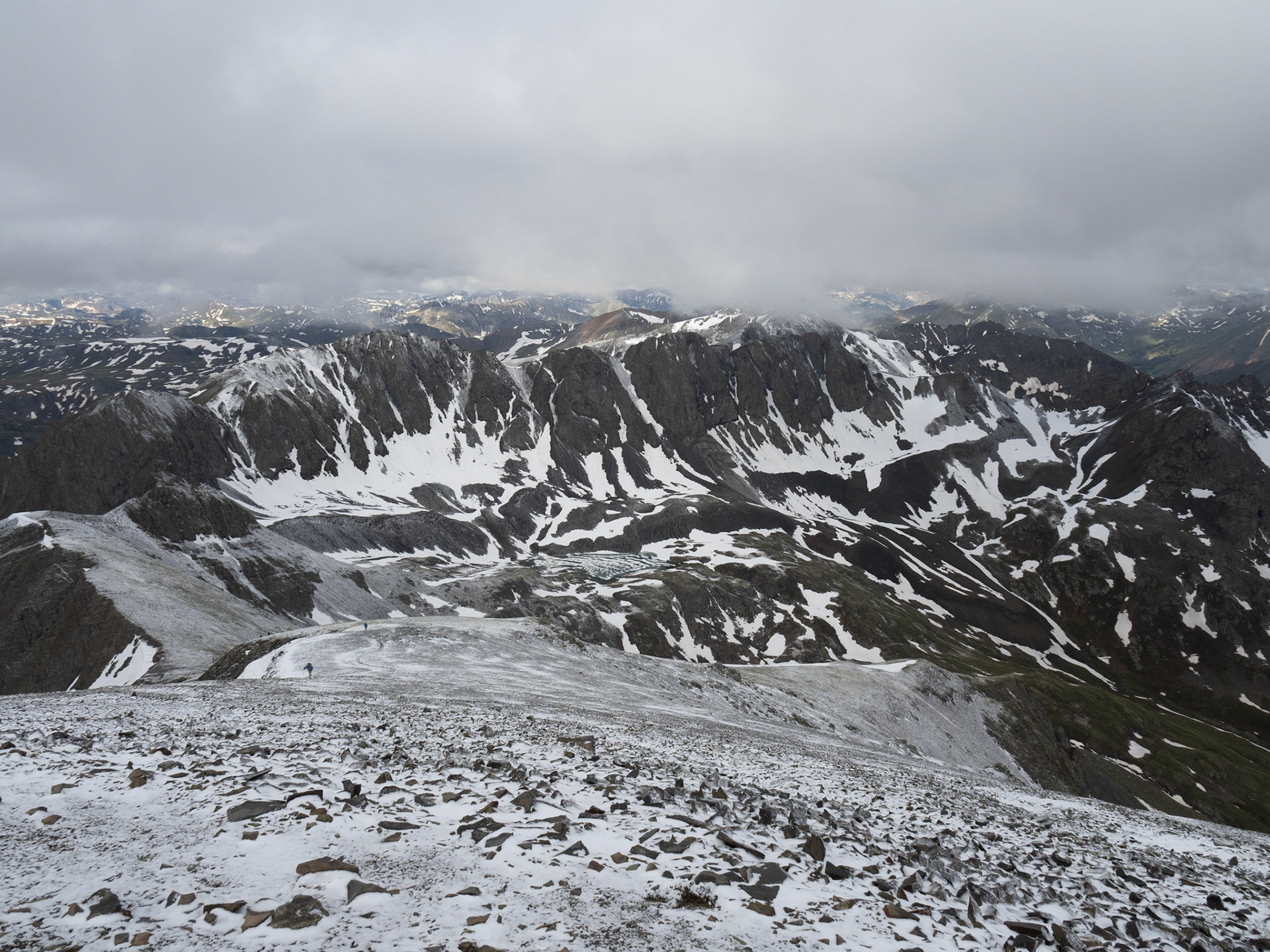 View from Handies Summit (Handies Peak)
