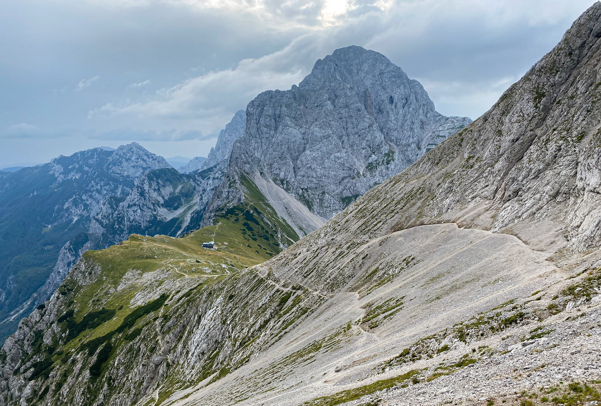 Kamnik Saddle with Planjava Mountain