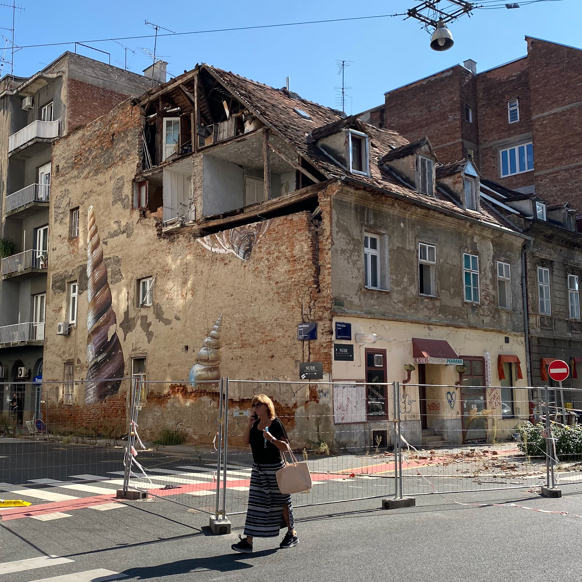 Earthquake damage