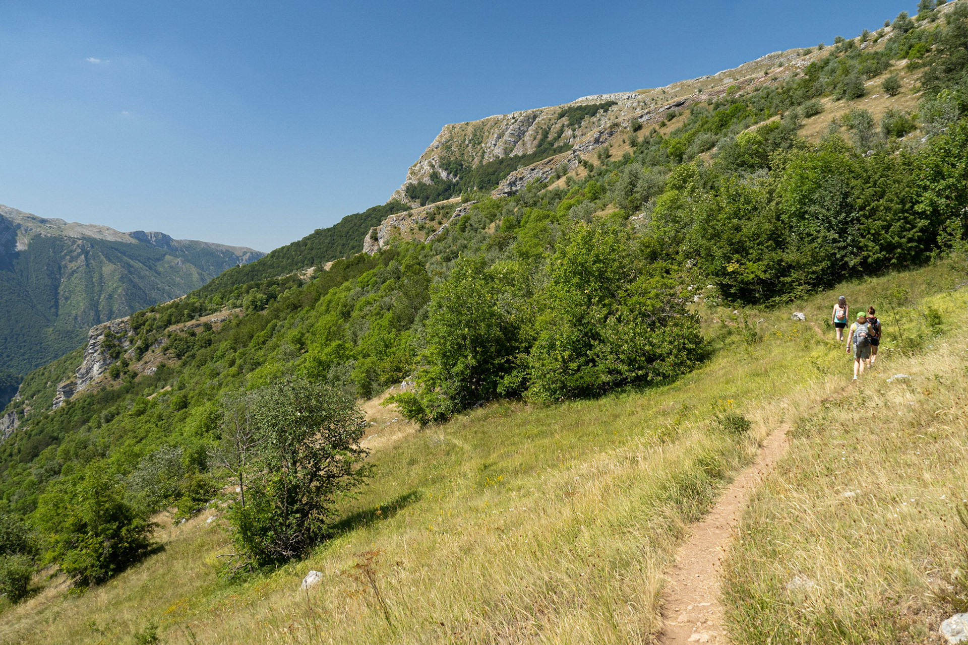 Train Heading into Rakitnica Canyon