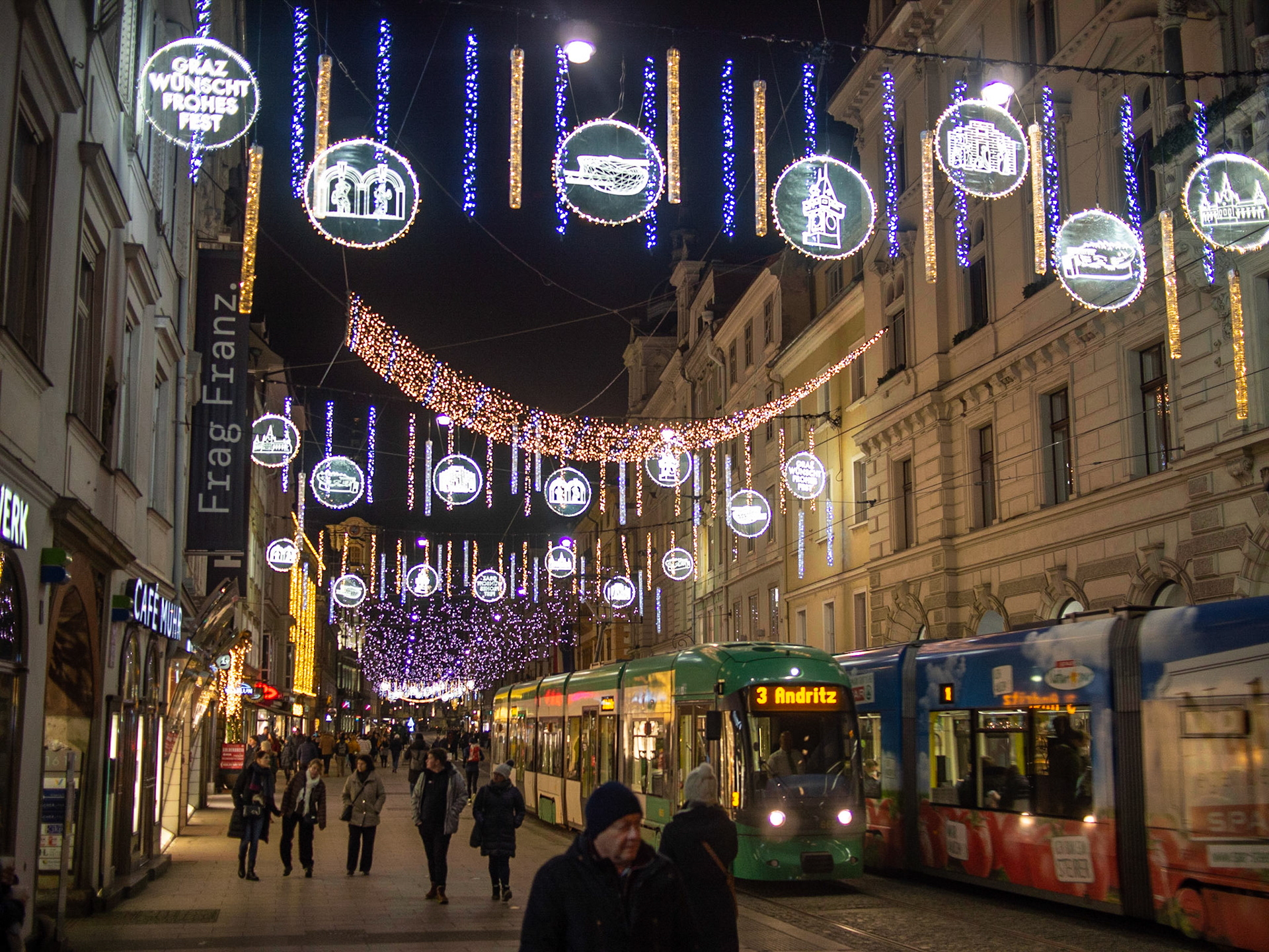 Graz: Herrengasse Street