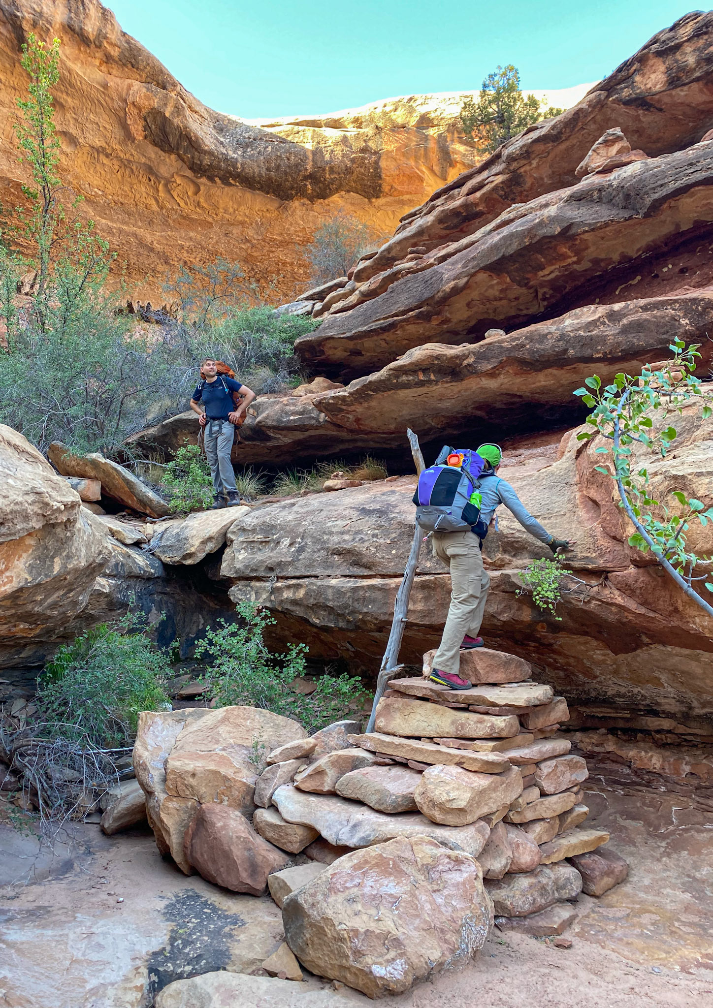 Day 5: Climbing out of Horse Canyon